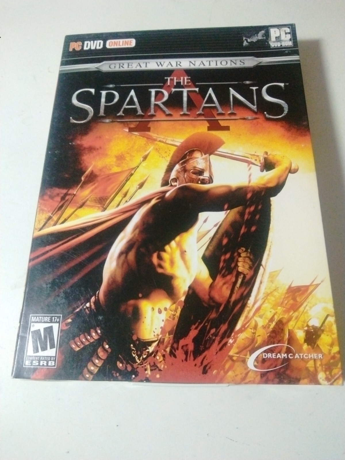 The Spartans Great War Nations PC Video Game  DVD-ROM NEW Sealed