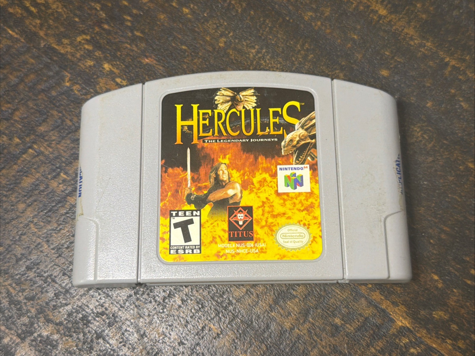 Hercules: The Legendary Journeys (Nintendo 64) Tested *Authentic*BlockbusterCopy