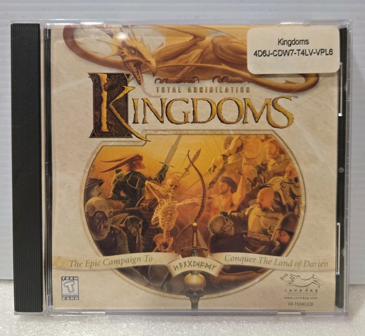 Total Annihilation Kingdoms PC CD-ROM Game Win 1999 Serial Key - MINT DISC