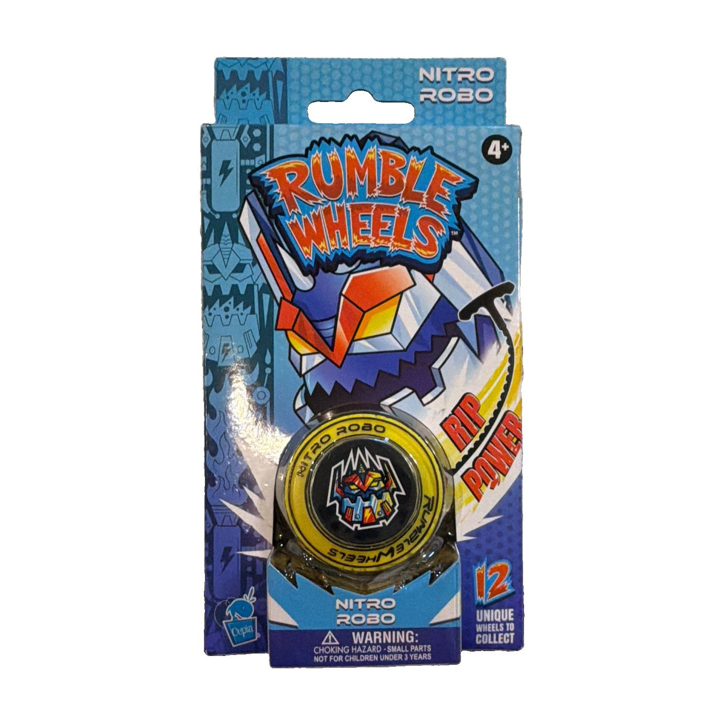 Rumble Wheels Nitro Robo Collectible Multicolor Wheel