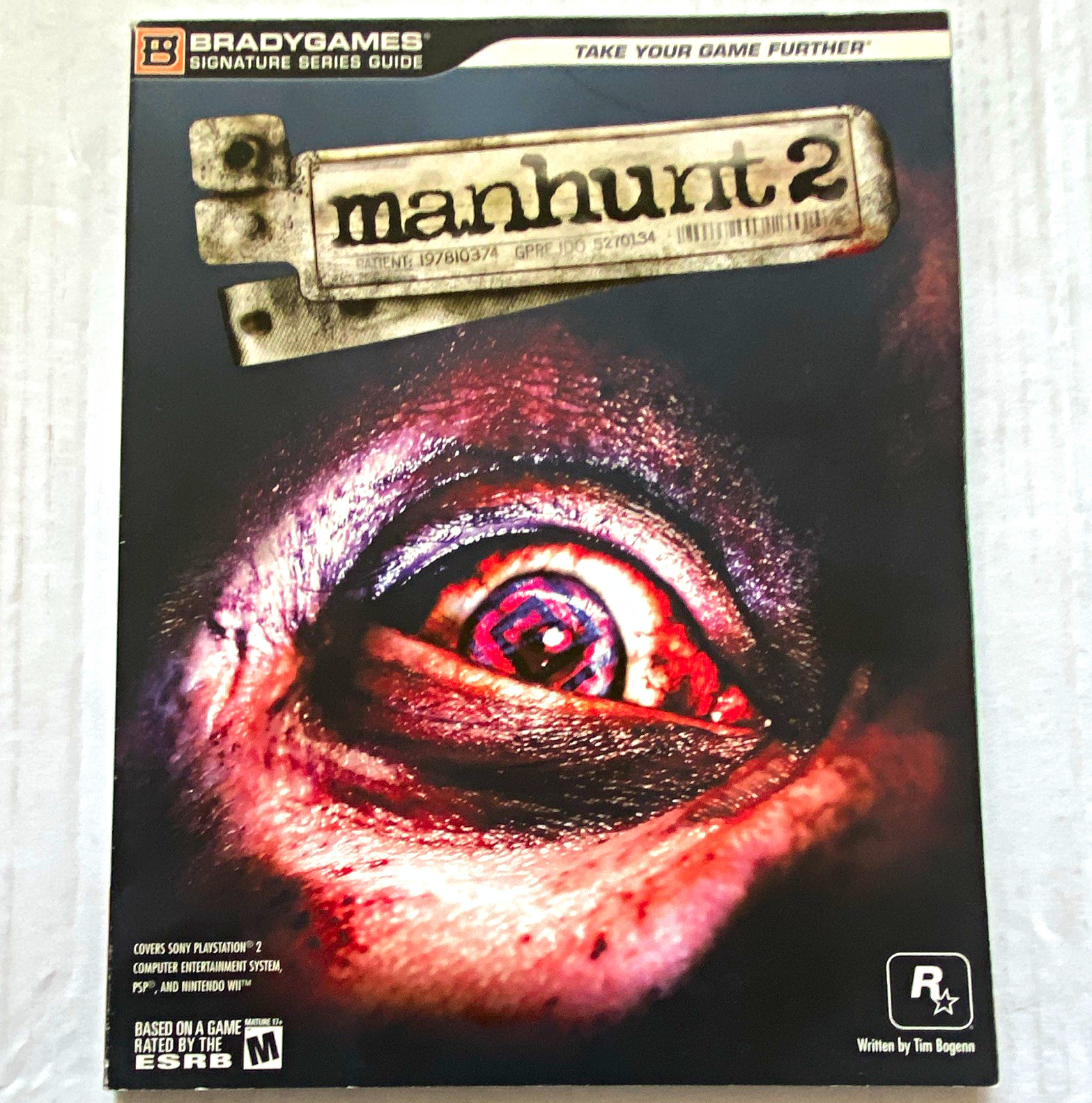 BradyGames Signature Series Manhunt 2 Strategy Guide Walkthrough (PS2/Wii/PSP)