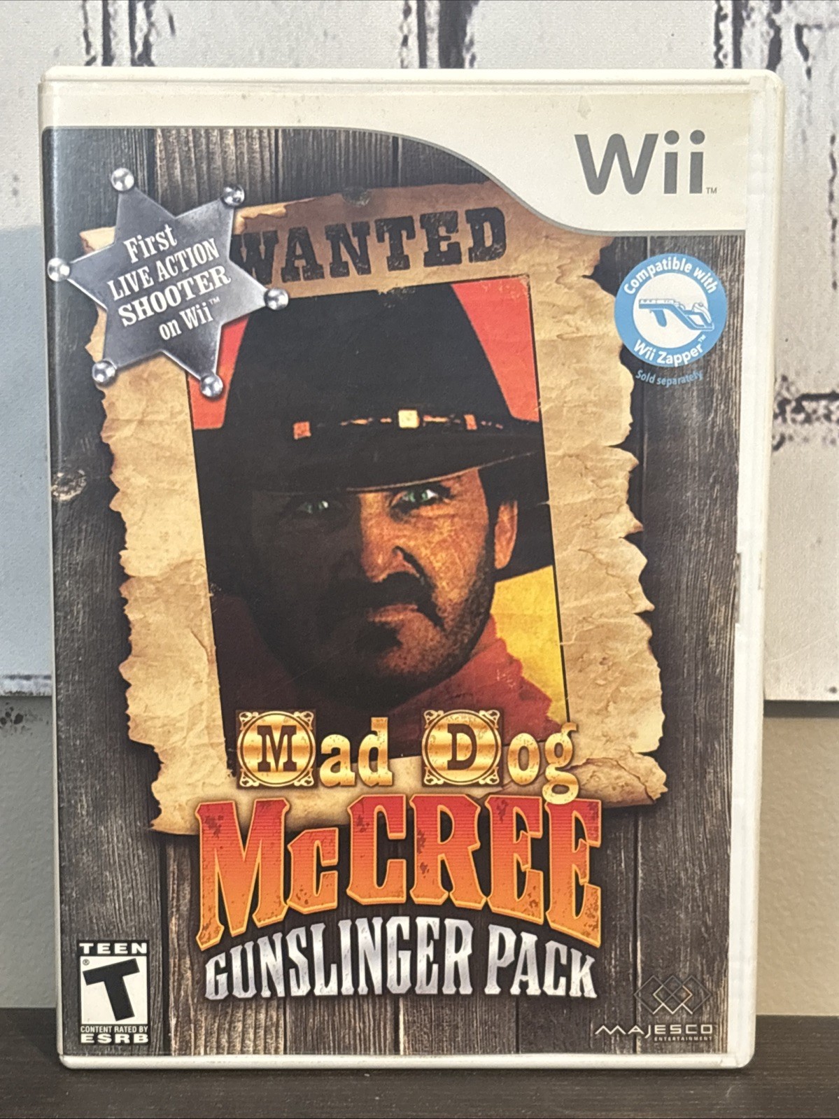 Mad Dog McCree: Gunslinger Pack (Nintendo Wii, 2009)