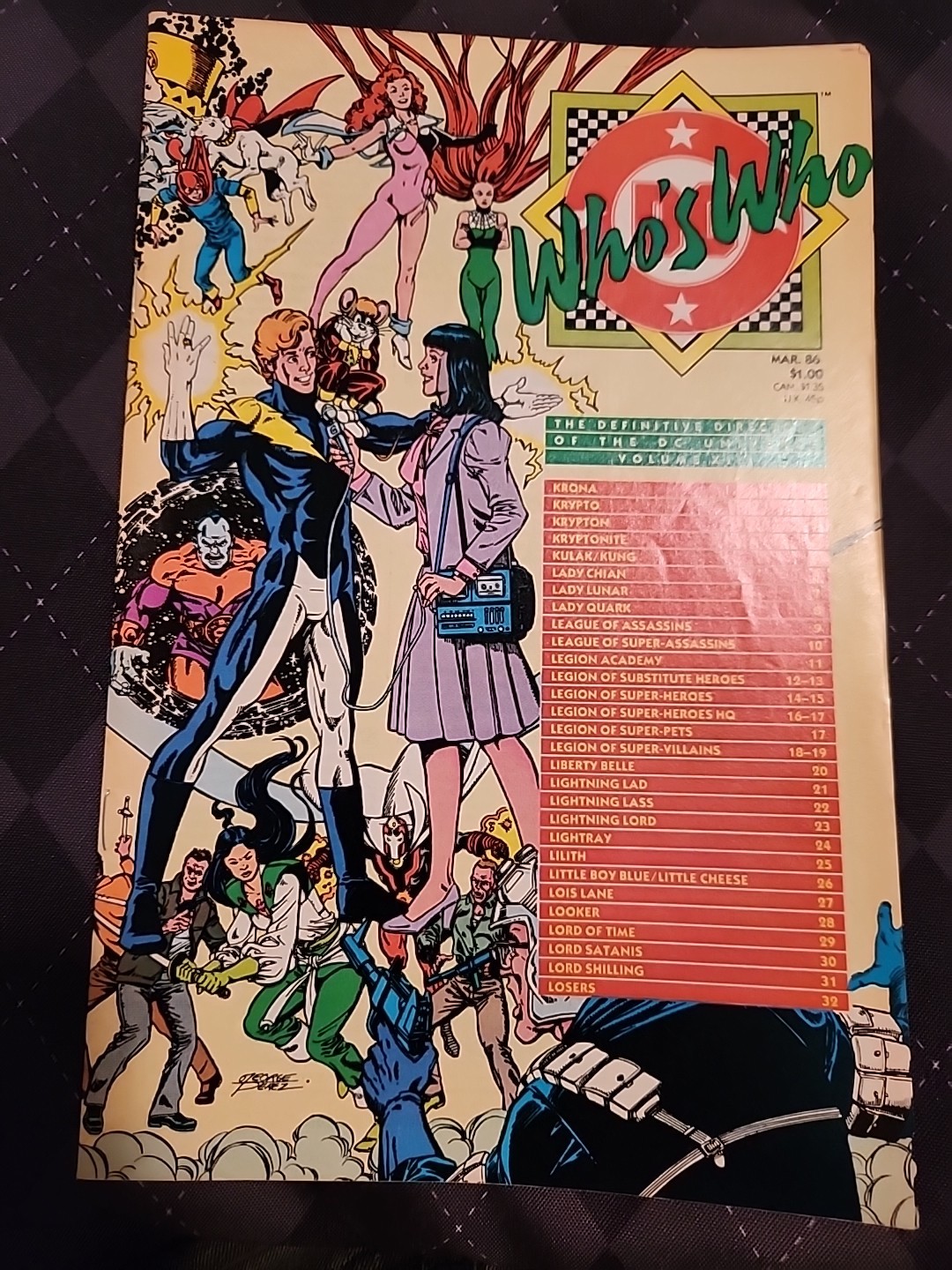 Who\'s Who: The Definitive Directory of the DC Universe #13 (DC 1986) FN/VG 💎
