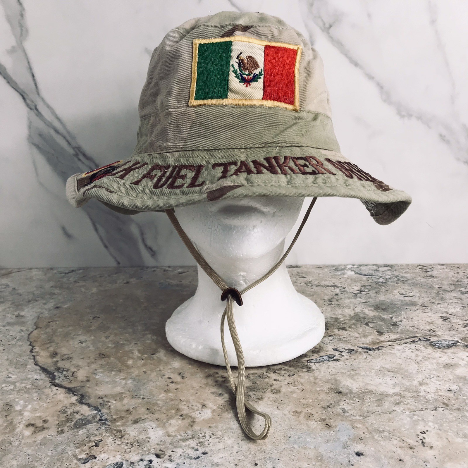 OPERATION IRAQI FREEDOM BULK FUEL TANKER DRIVER EMBROIDERED BUCKET HAT
