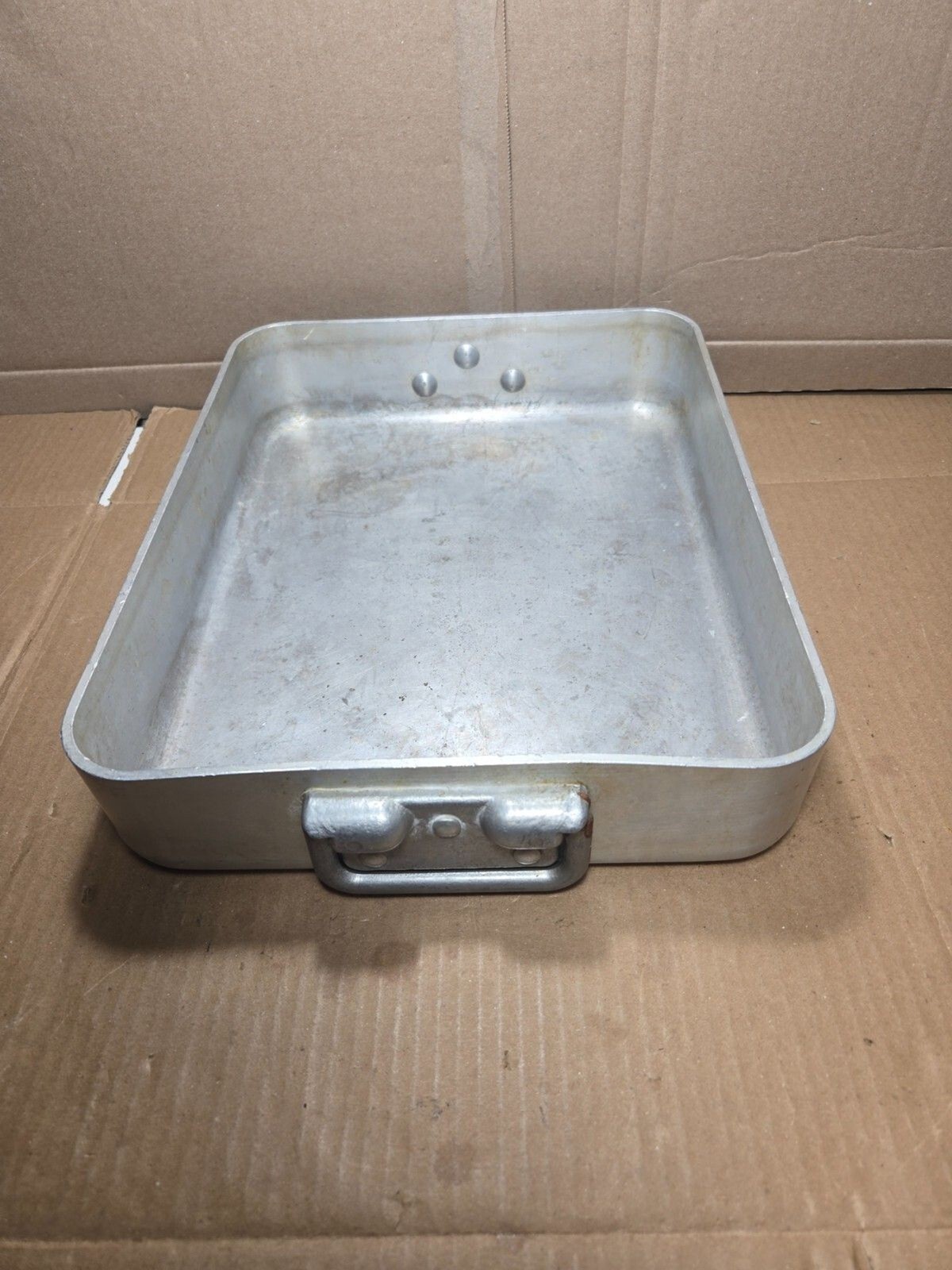 RARE Vintage Bourgeat Aluminum Roasting Pan Serie Collectivites 35 Made I France