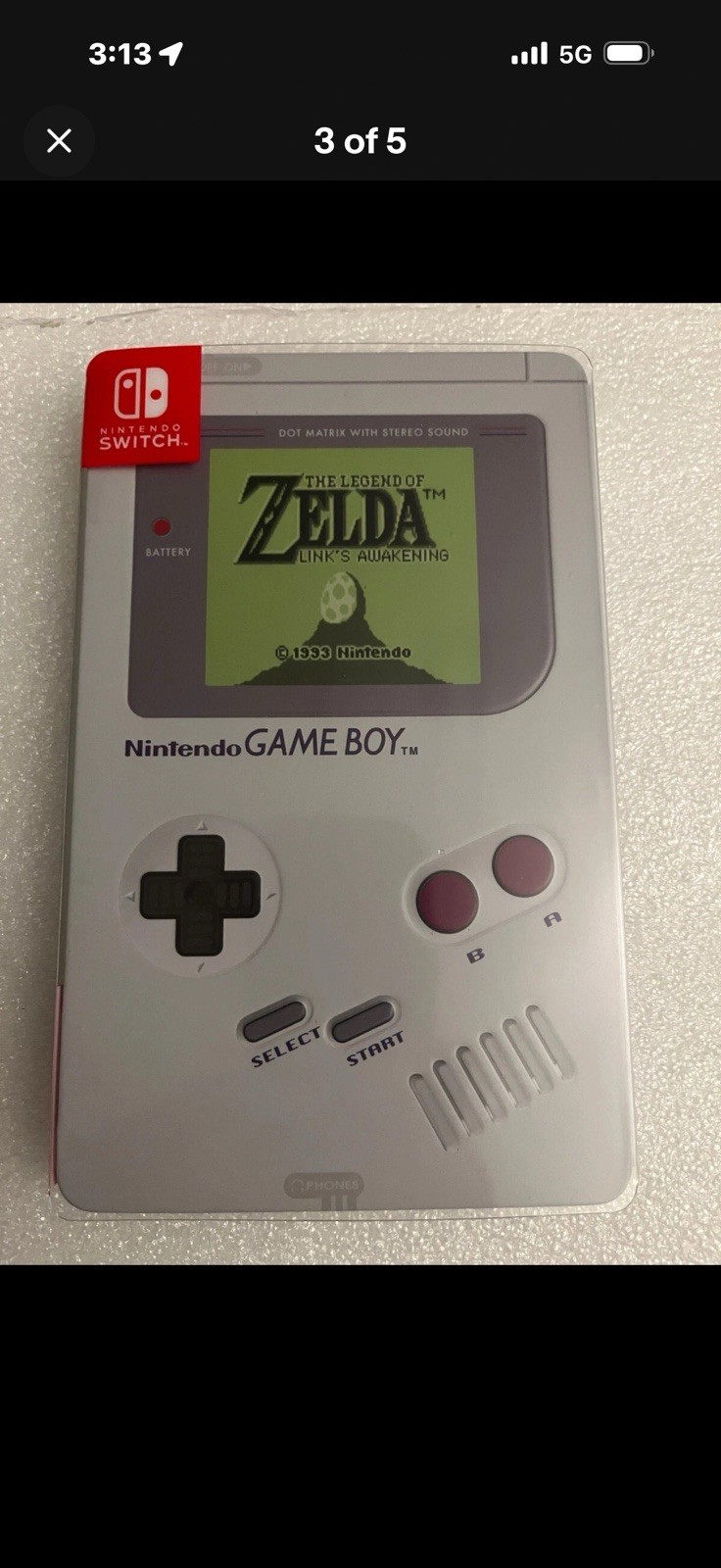 The Legend of Zelda: Links Awakening Nintendo Genuine Steelbook Case (NO GAME)