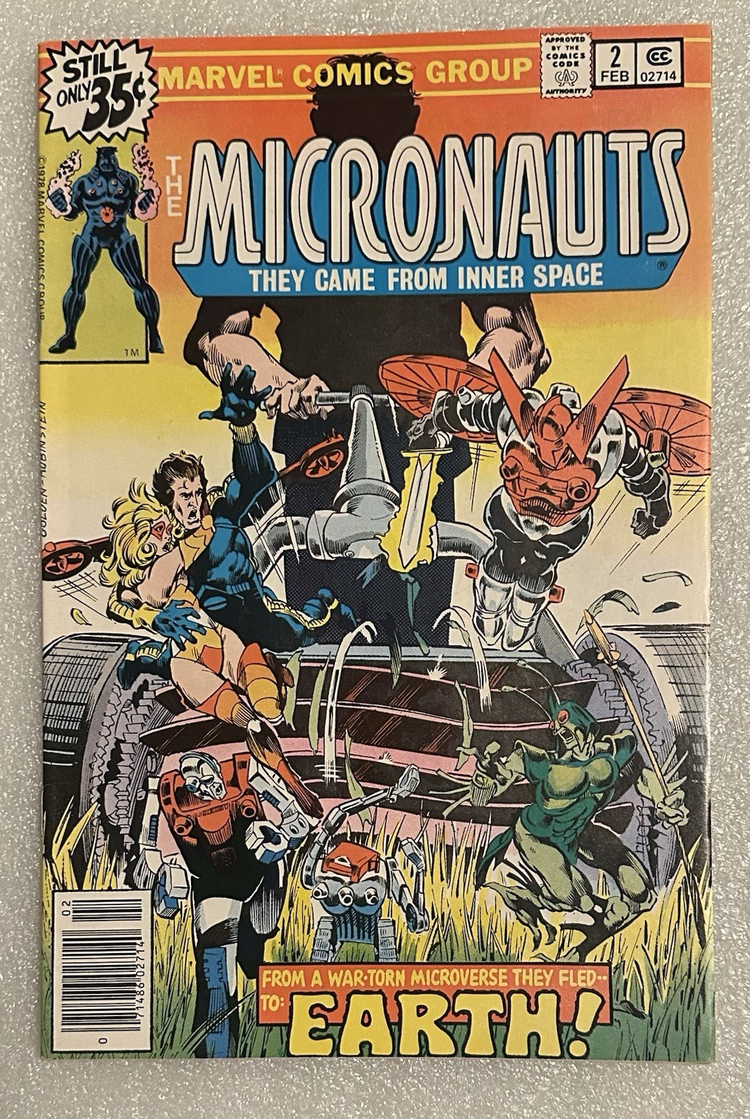 Micronauts #2 NM 2nd Team Appearance Marvel Comic 1979