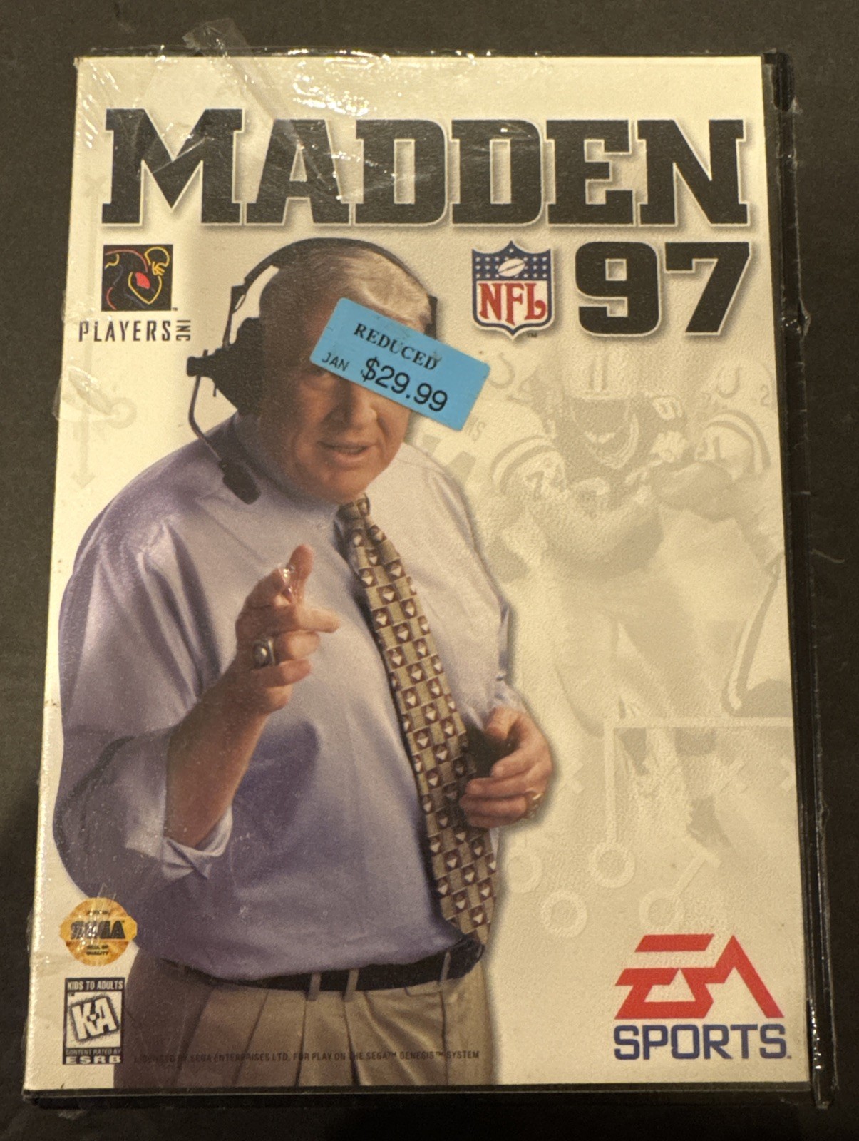 Madden NFL 97 Sega Genesis Sealed Game John Madden 1997 EA Sports  