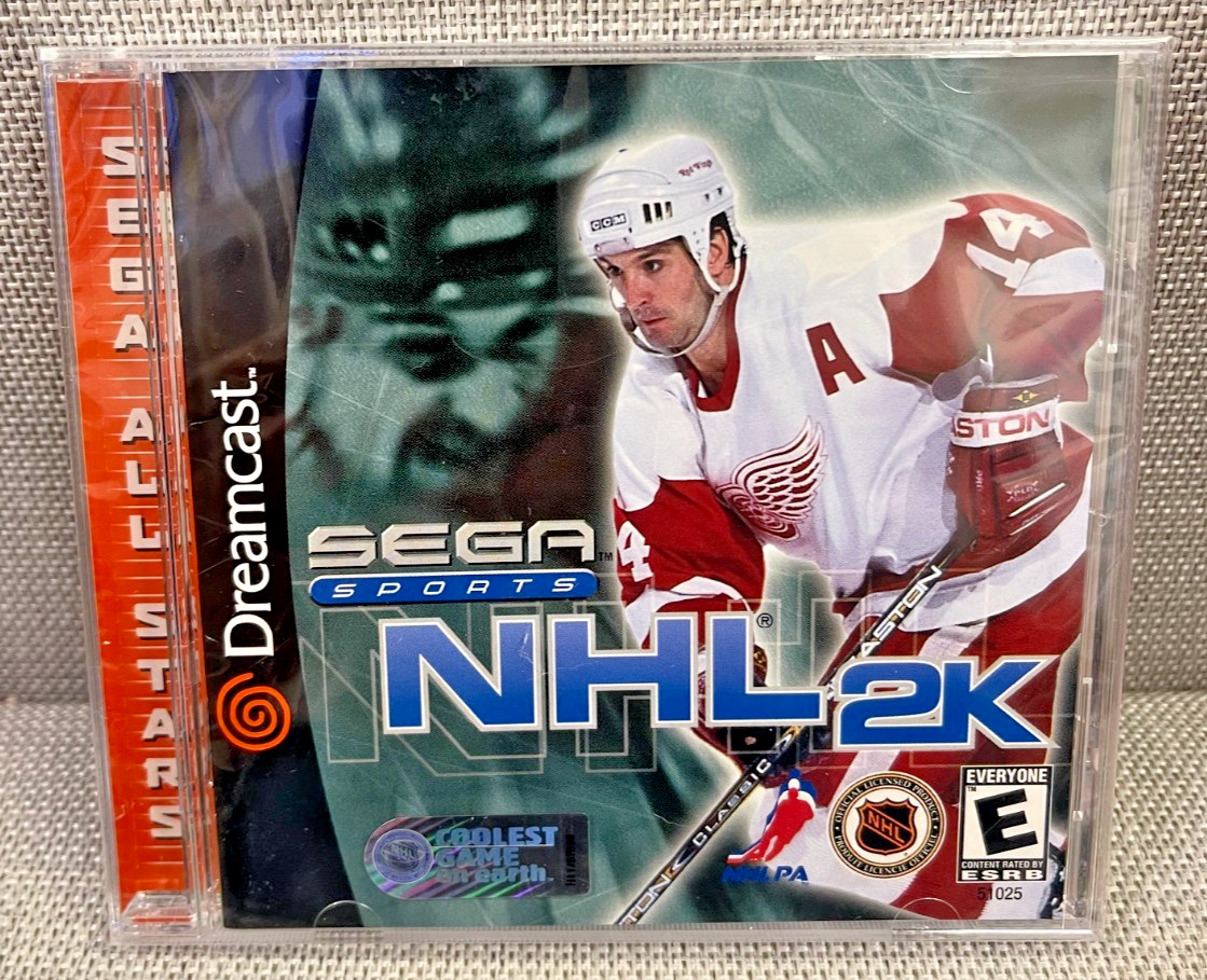 NHL 2K (Sega Dreamcast, 2000) BRAND NEW Factory Sealed Excellent - NTSC
