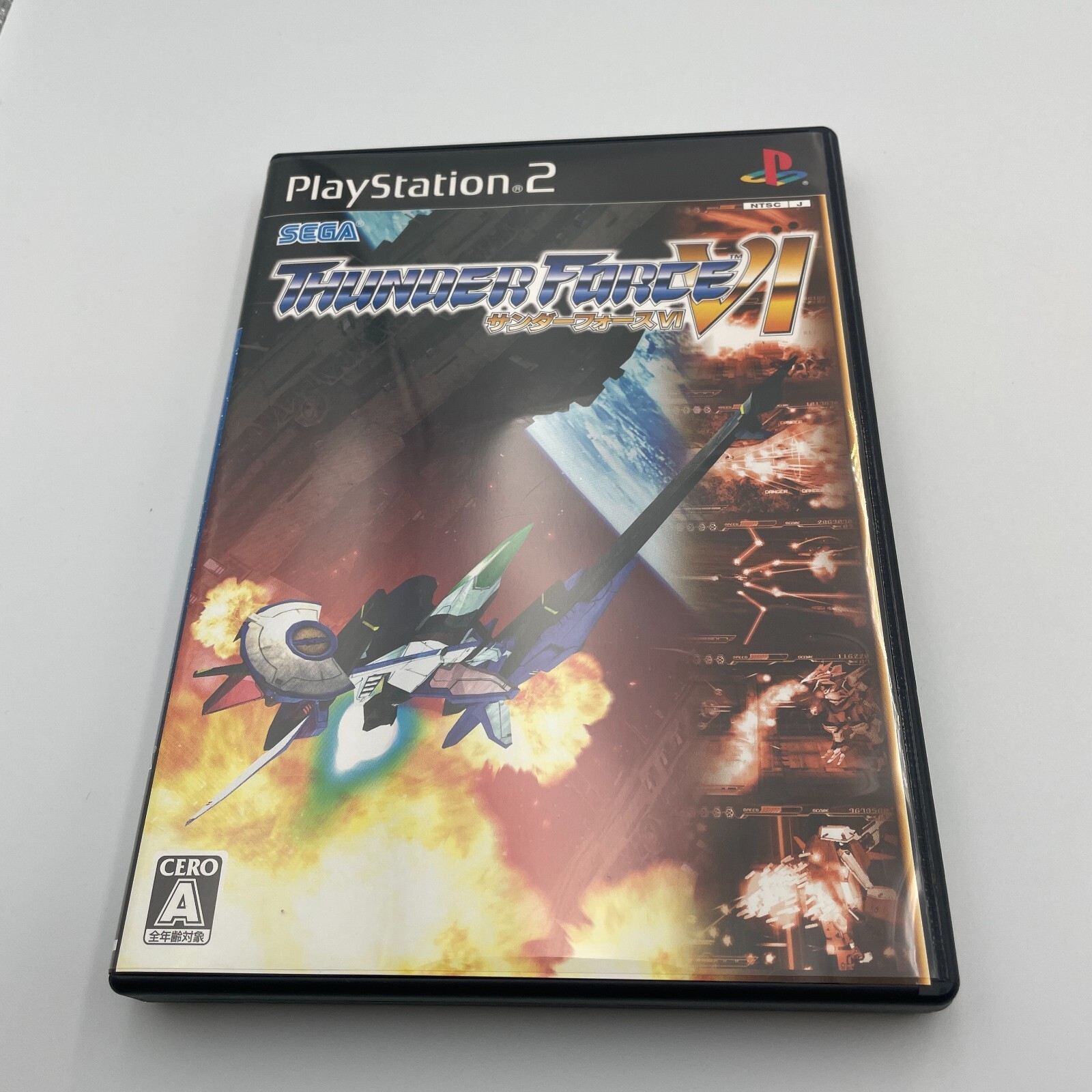PS2 Thunder Force VI 6 Sony PlayStation 2 Japan Import