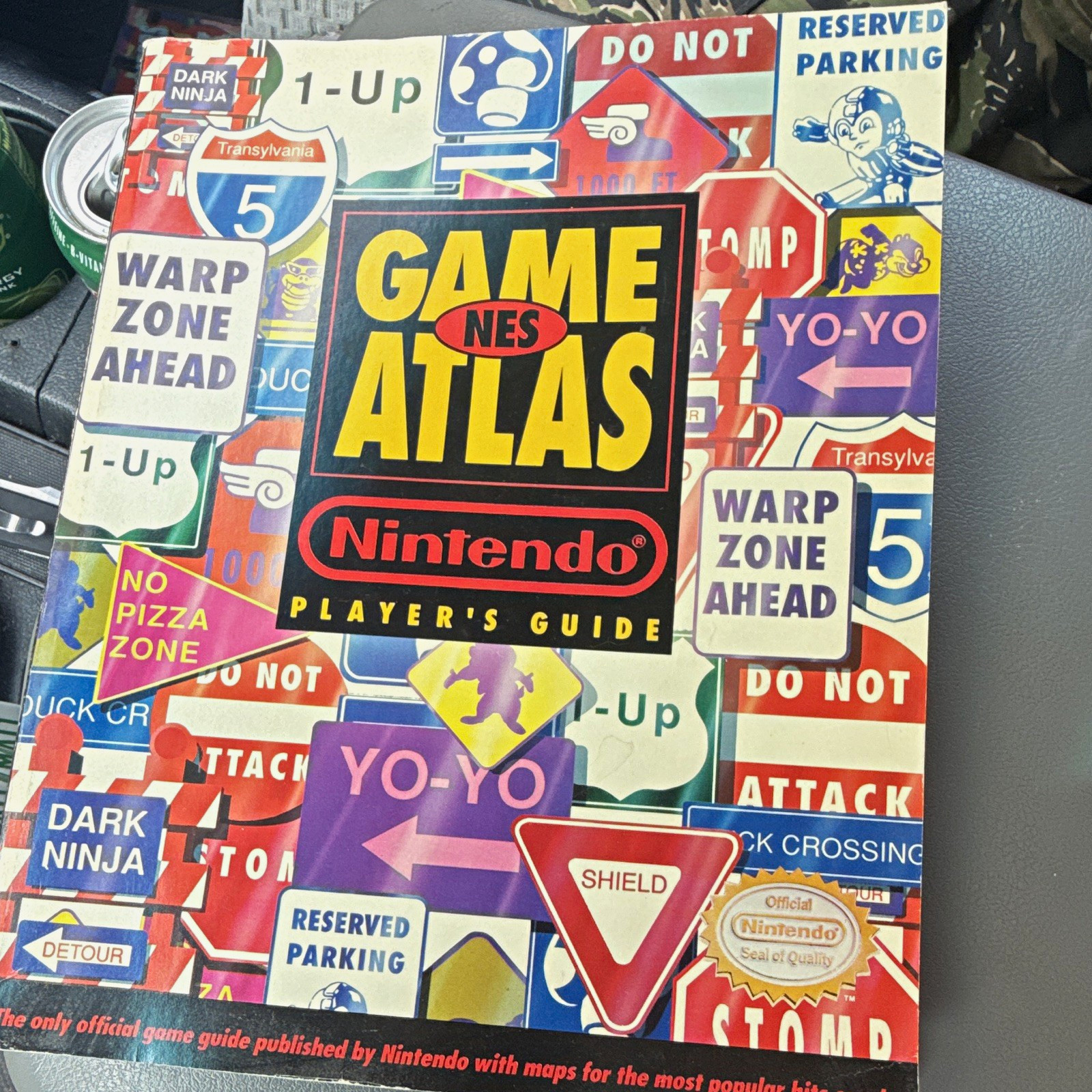 Nintendo NES Game Atlas Strategy Guide Player's Guide w/ Maps 1990