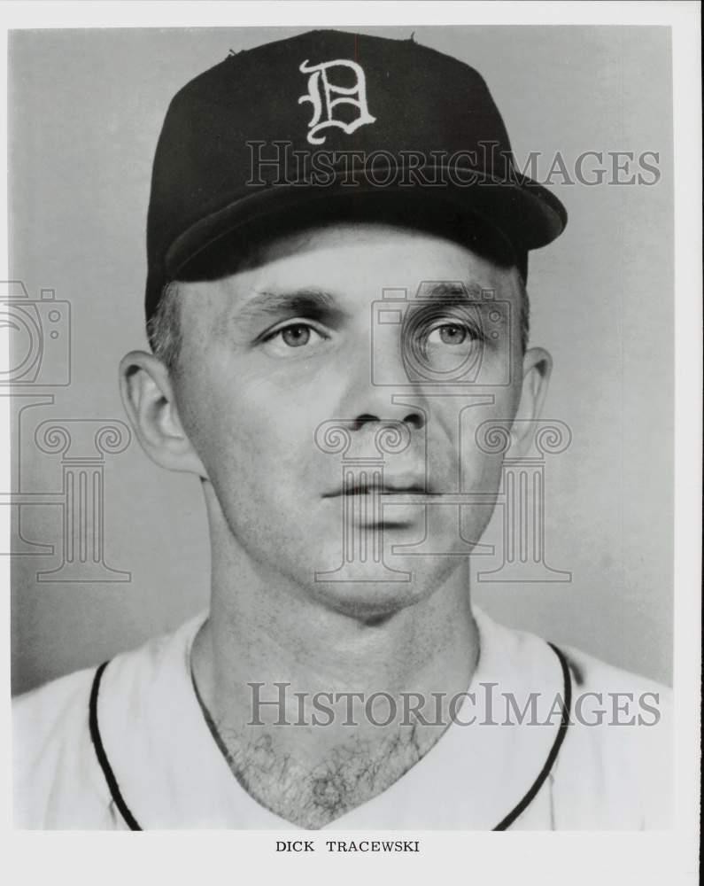 1968 Press Photo Detroit Tigers Baseball Player Dick Tracewski - kfx07152