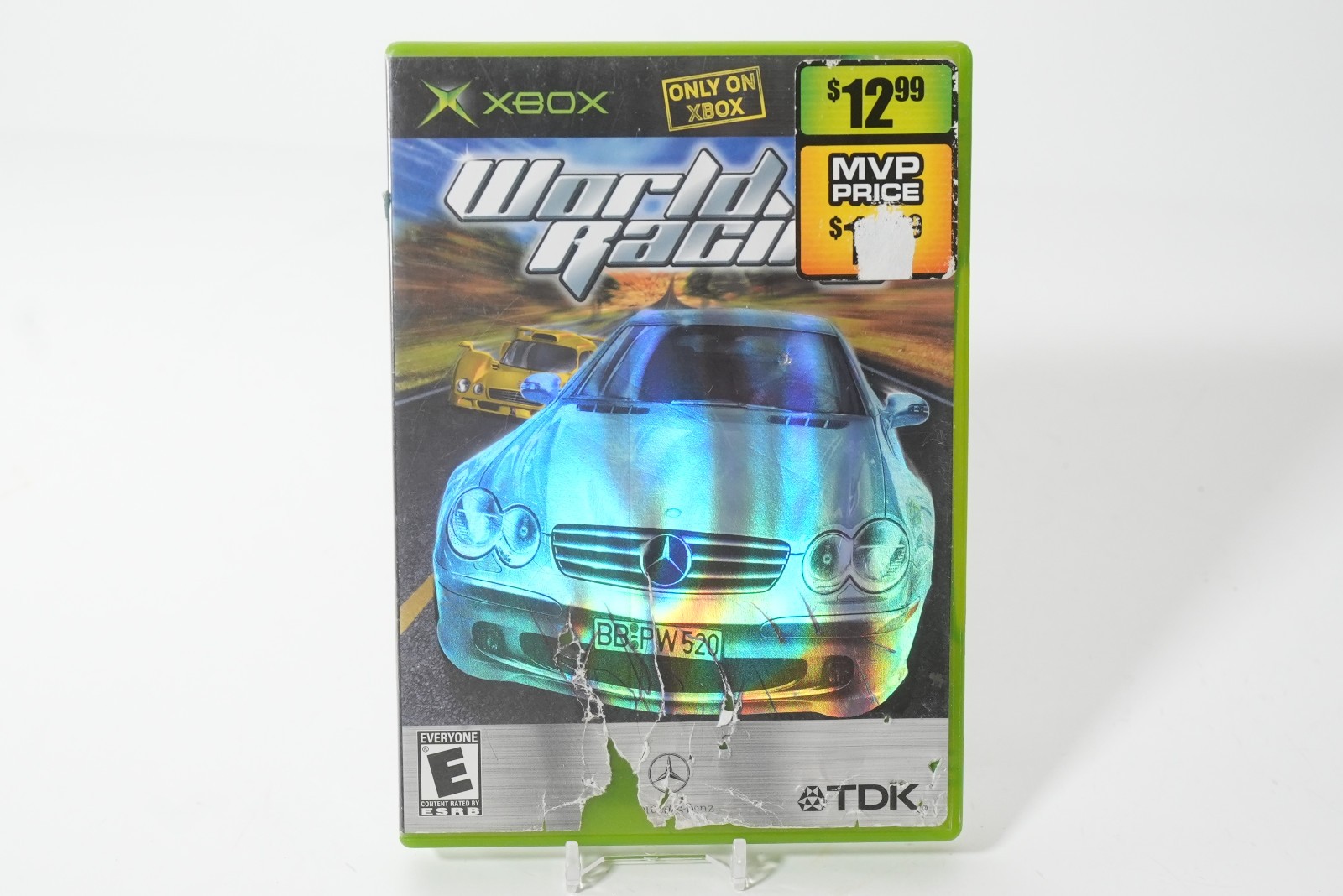 World Racing: Mercedes Benz - Lenticular Xbox Complete CIB Manual Tested Retro