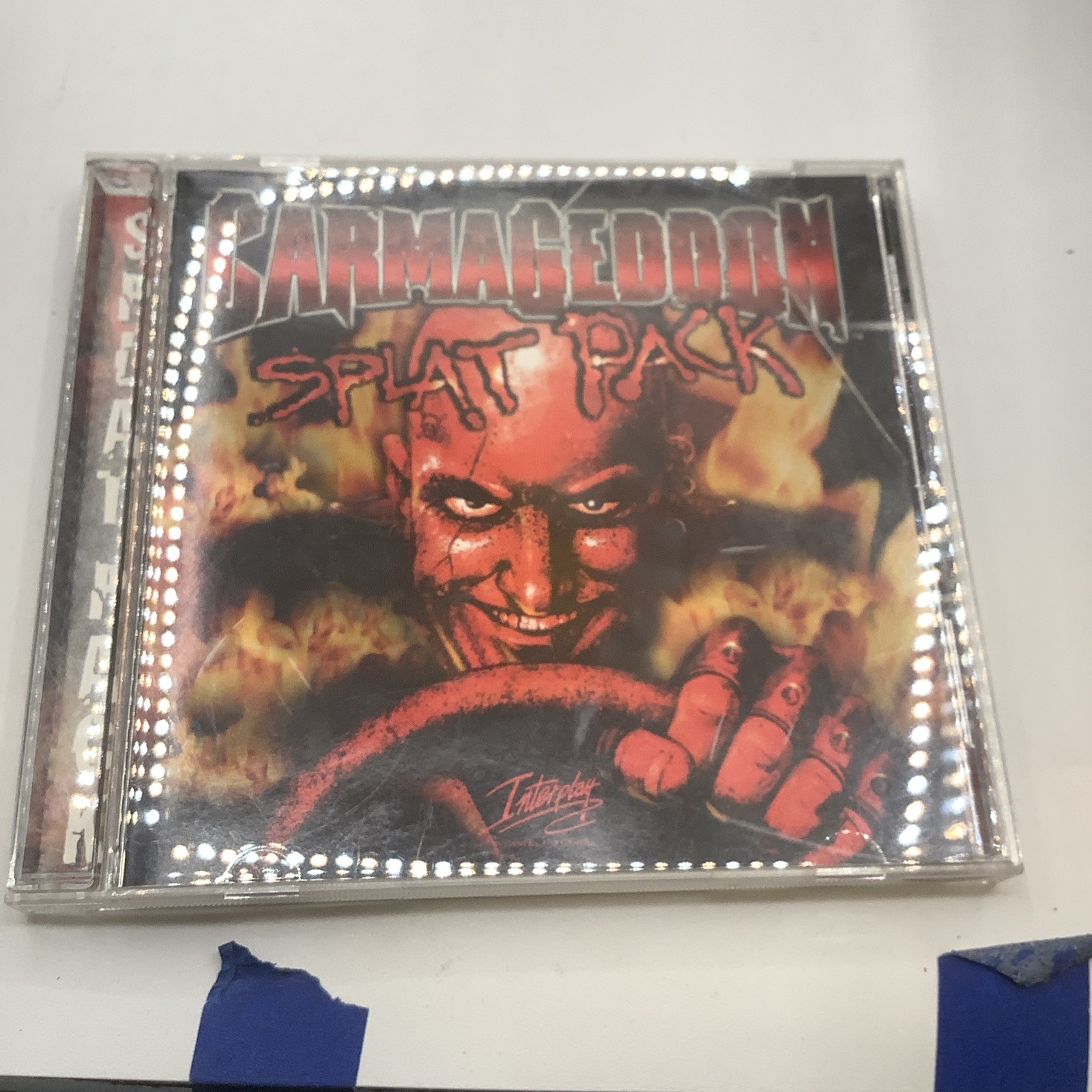 Carmageddon Splat Pack -PC ROM 1997 Racing Game Jewel Case