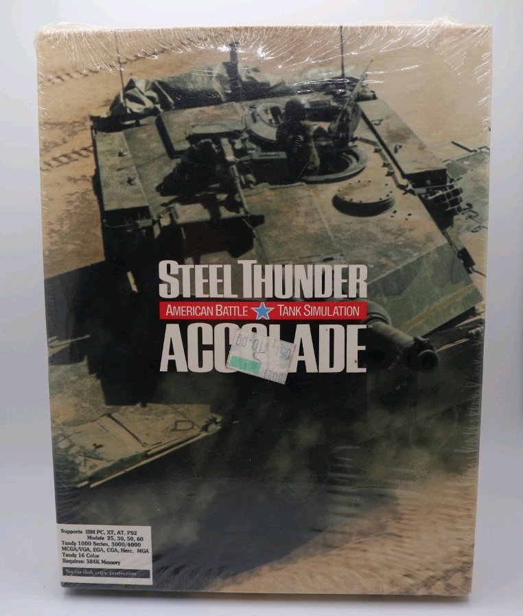 Steel Thunder American Battle Tank Simulation Accolade 3.5