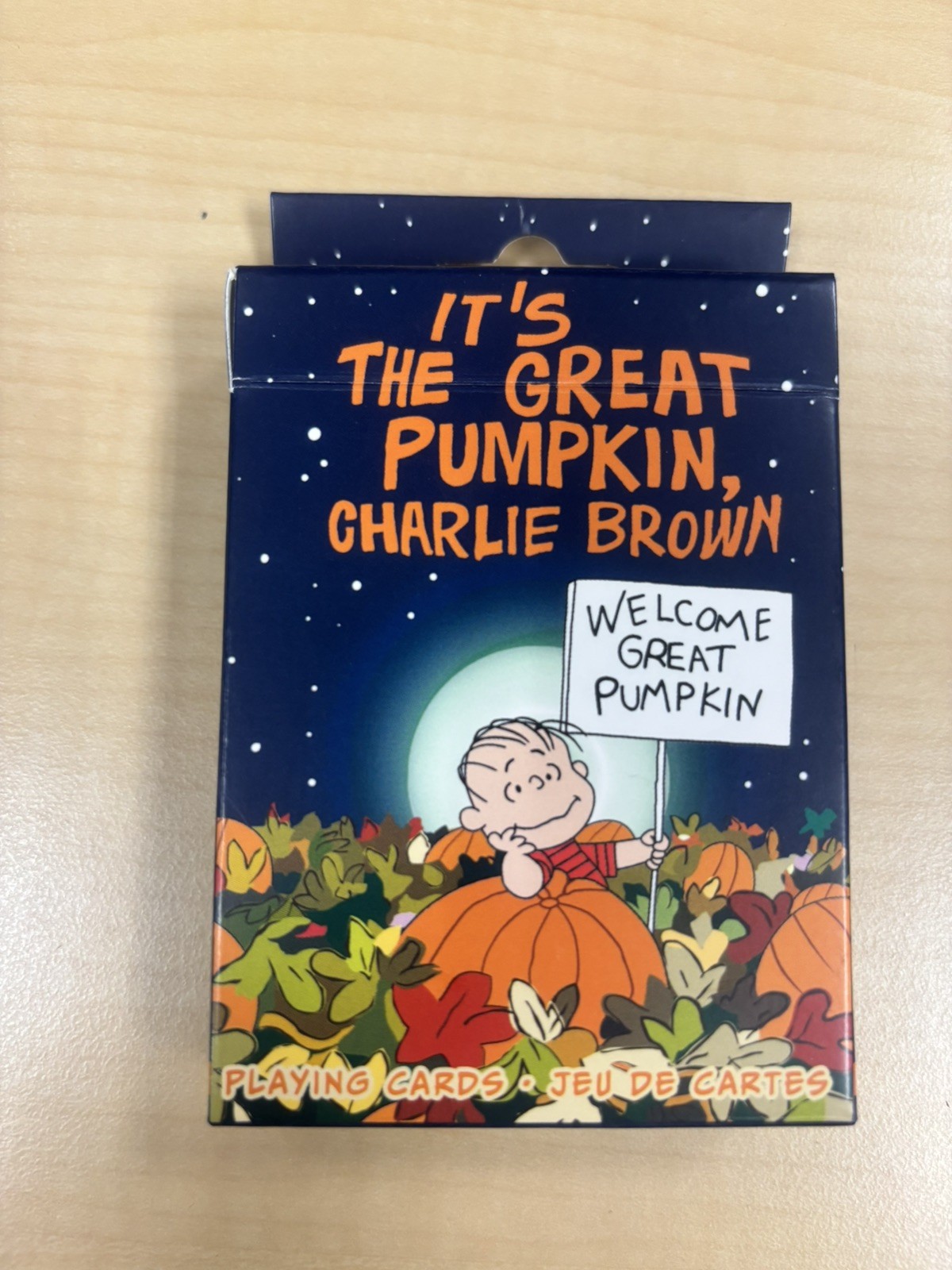 It`s The Great Pumpkin, Charlie Brown - Playing Cards-BRAND NEW