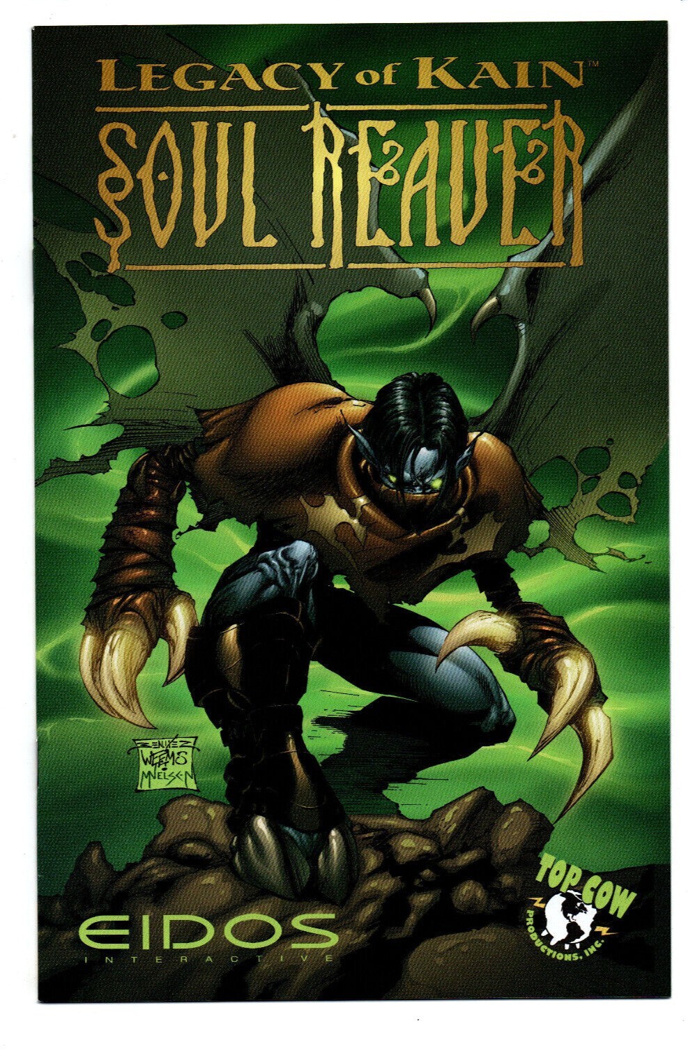 Legacy of Kain Soul Reaver #1 Unread/NM Top Cow Comics 1999 Eidos Prequel