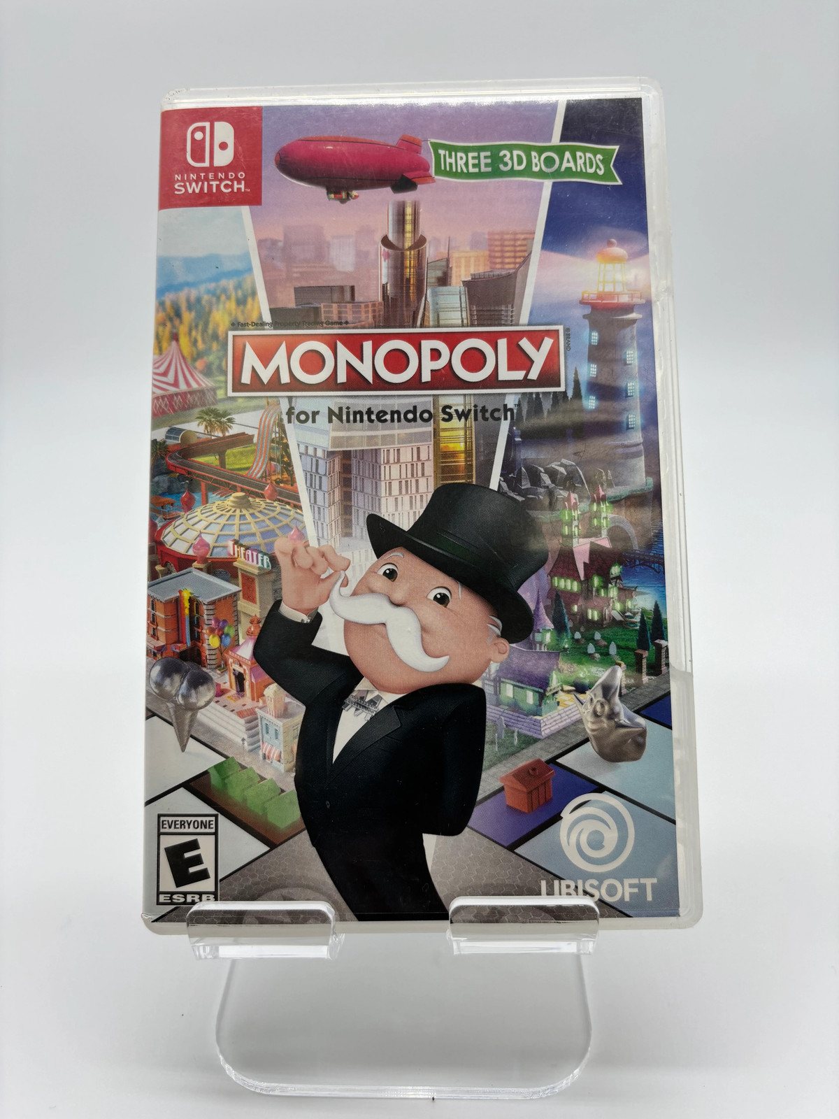 Nintendo Switch Monopoly Video Game w/ Case No Insert Used
