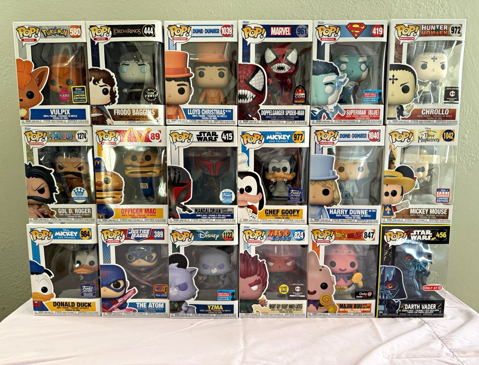 Funko Pop Mixed Lot of 18