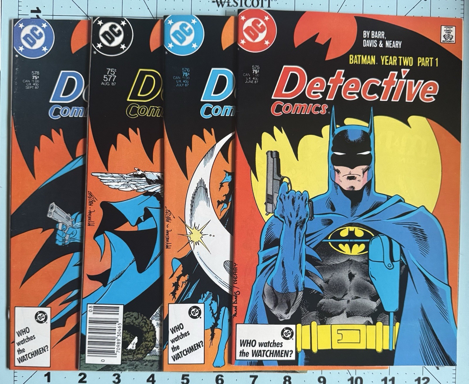 DETECTIVE COMICS #575-578  COMPLETE YEAR TWO - TODD MACFARLANE - NM Ships Fast