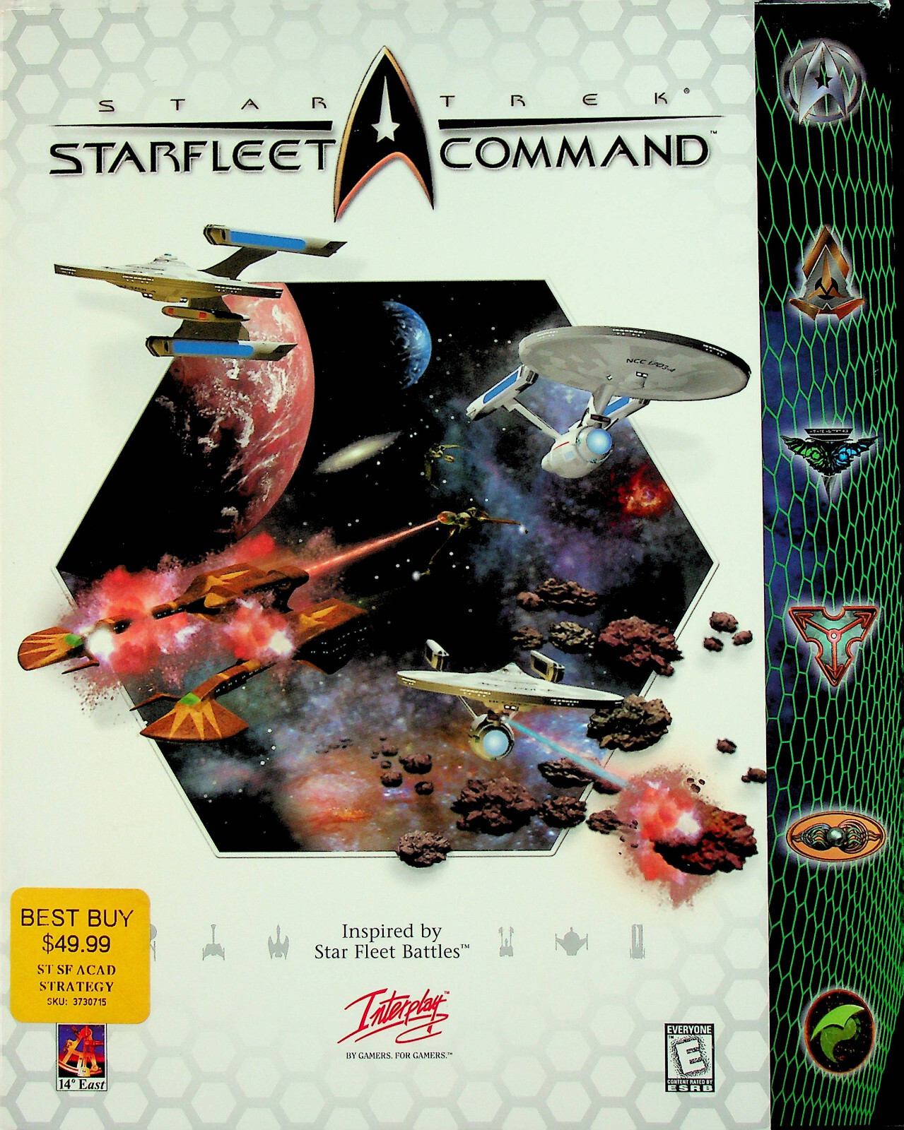 Star Trek Star Fleet Command for PC (1999) - Interplay - Rated E - Pre-owned