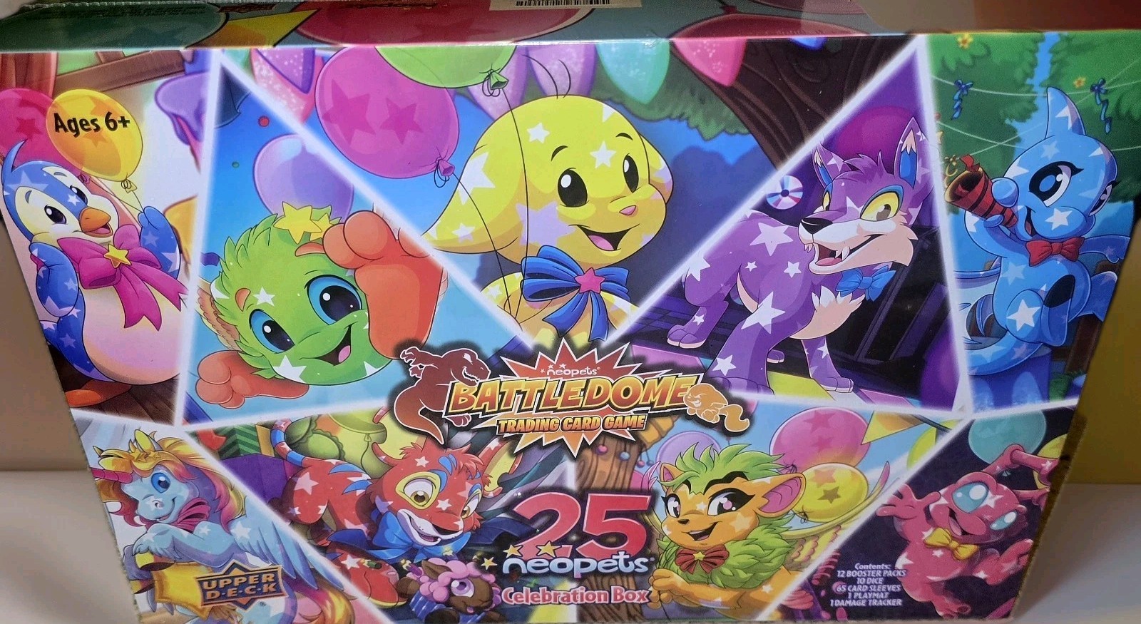 NEOPETS BATTLEDOME TCG 25th ANNIVERSARY BOX SET FACTORY SEALED COLLECTOR\'S BOX