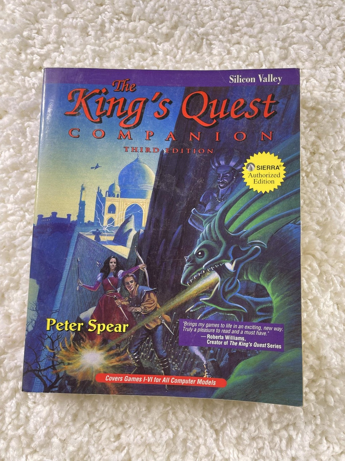 King's Quest Companion Third Edition Silicon Valley Strategy Guide Book I-VI 1-6