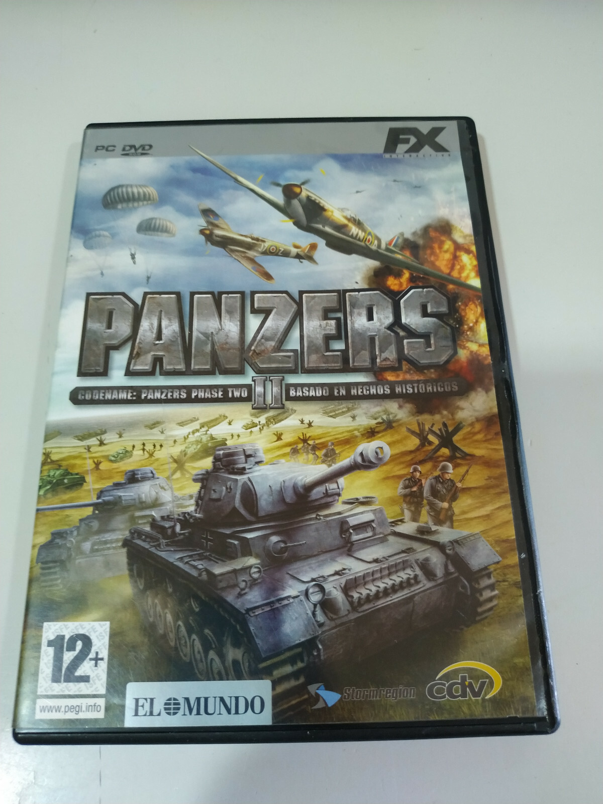 Panzers II Codename Phase Two - Juego Para PC DVD-Rom Edicion España - 2T
