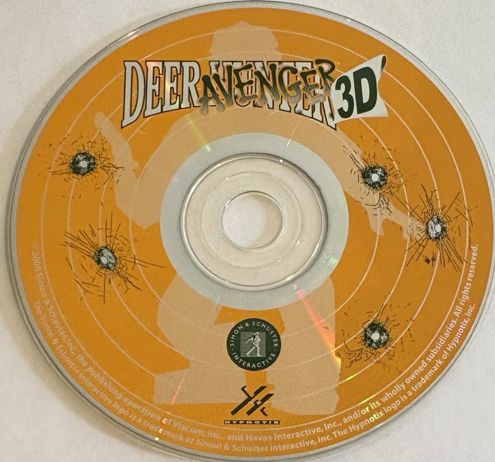 Deer Avenger 3D (PC, CD-Rom, 2000) DISC ONLY | NO TRACKING | M3479