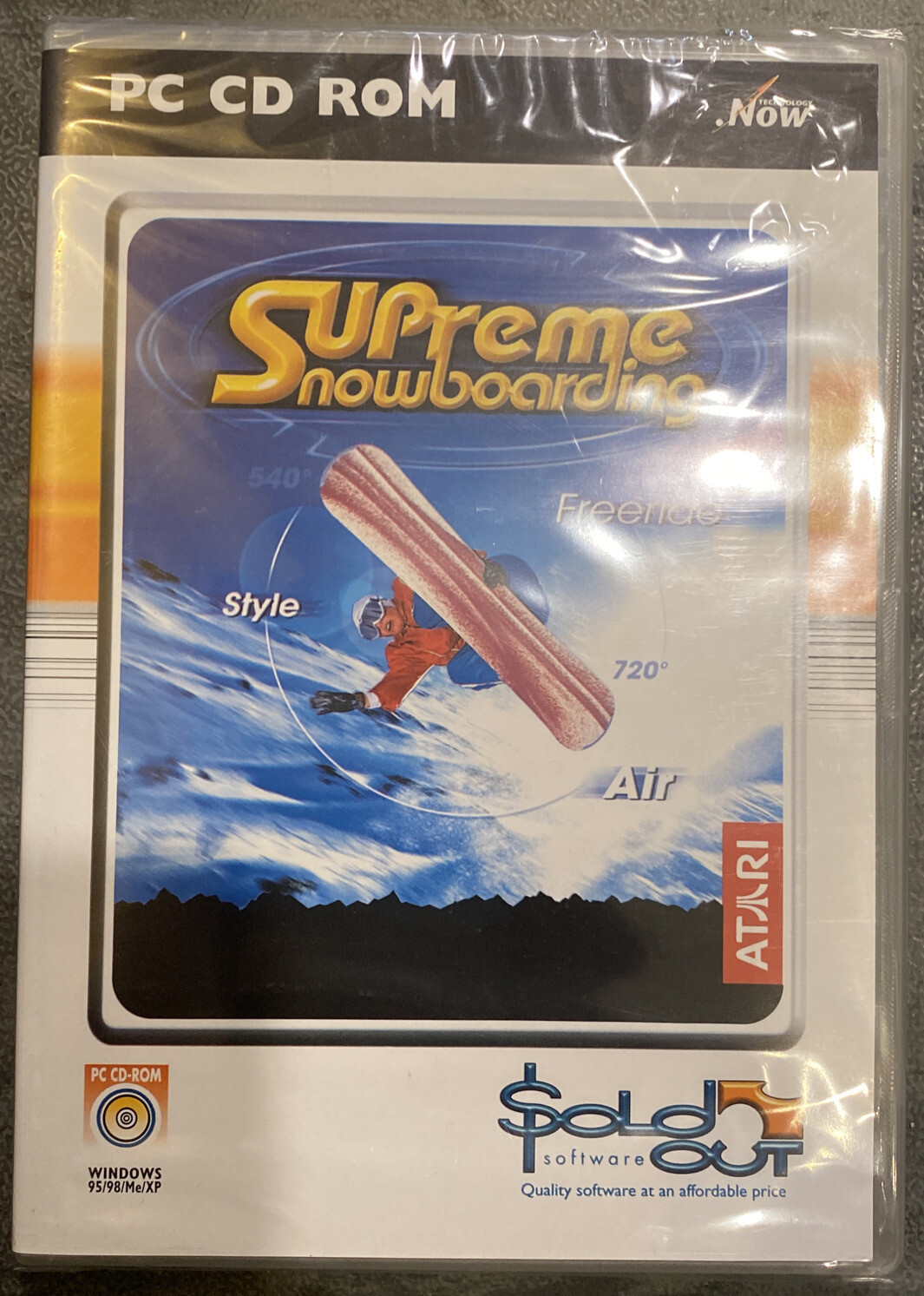 Supreme Snowboarding PC CD ROM Style Air Freeride