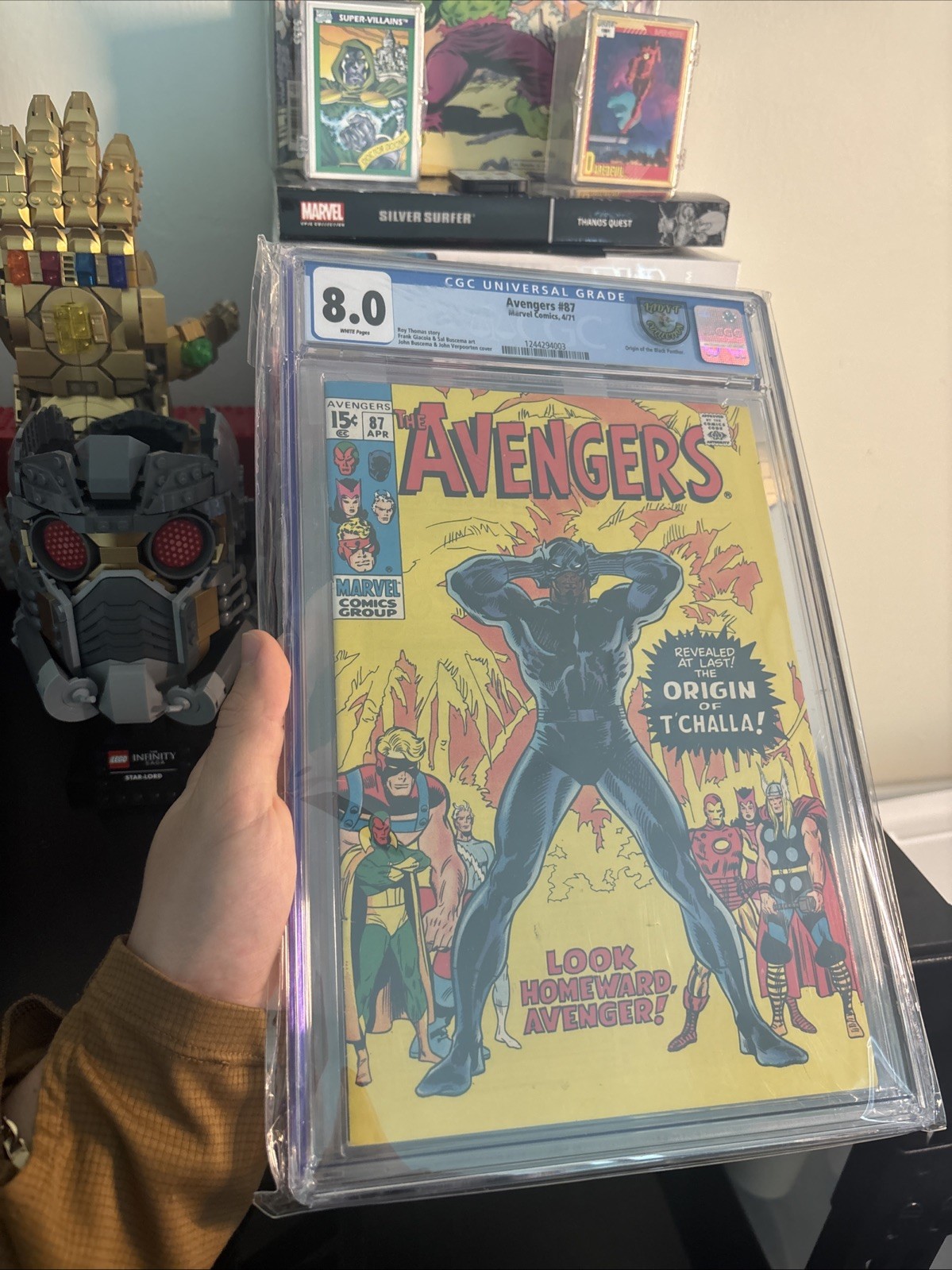 Avengers #87 CGC 8.0 Marvel Comic Book