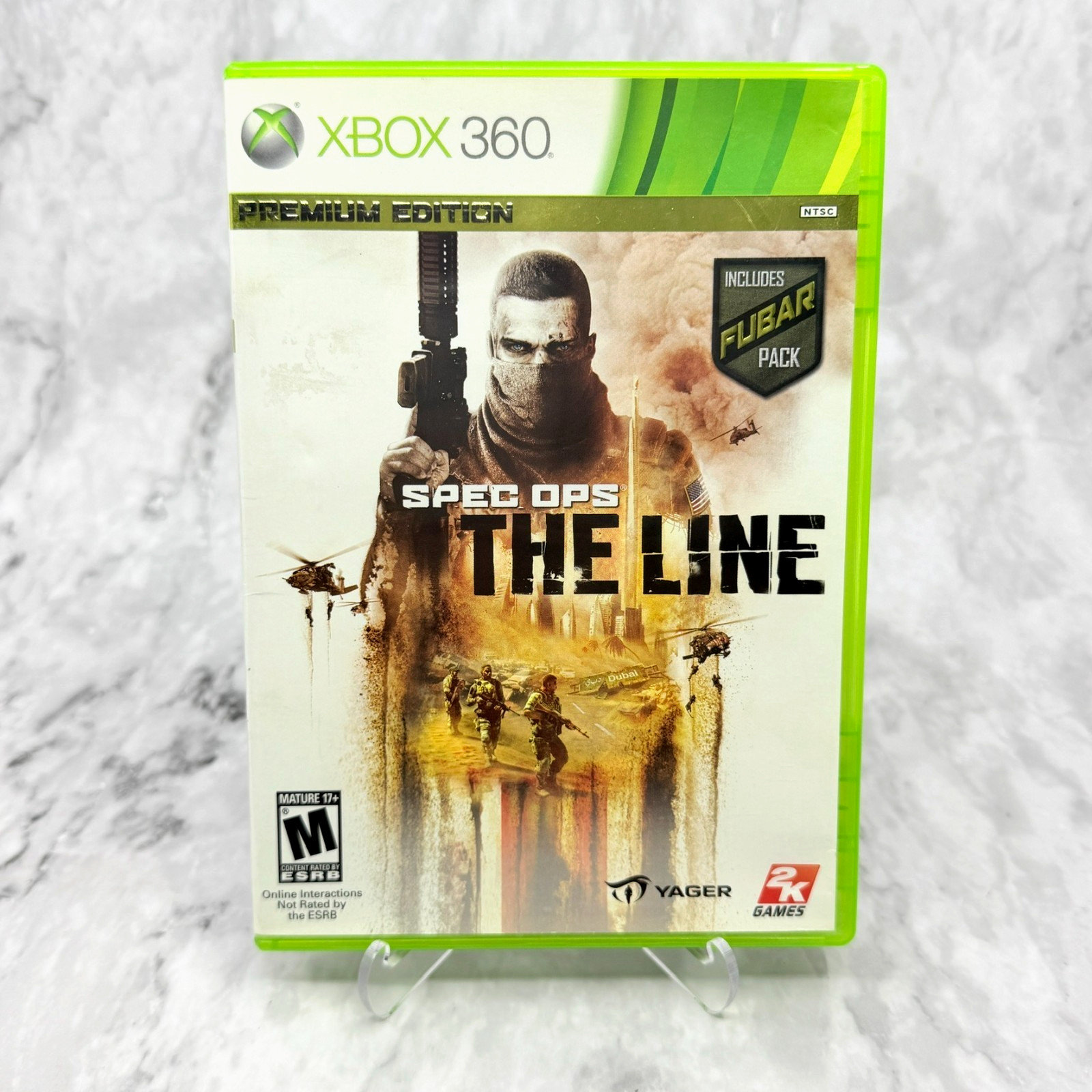 Spec Ops: The Line Premium Edition (Xbox 360, 2012) Complete CIB Tested