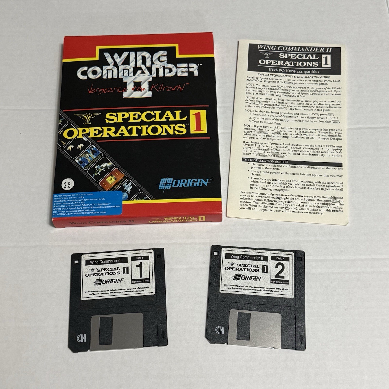 Wing Commander II: Vengeance Of The Kilrathi - US Special Operations