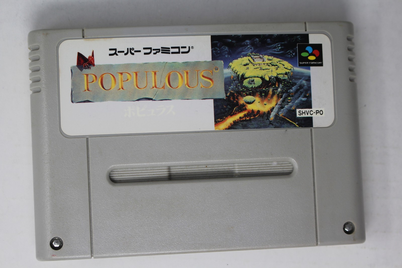 Populous (JPN) Super Famicom (Region Locked)