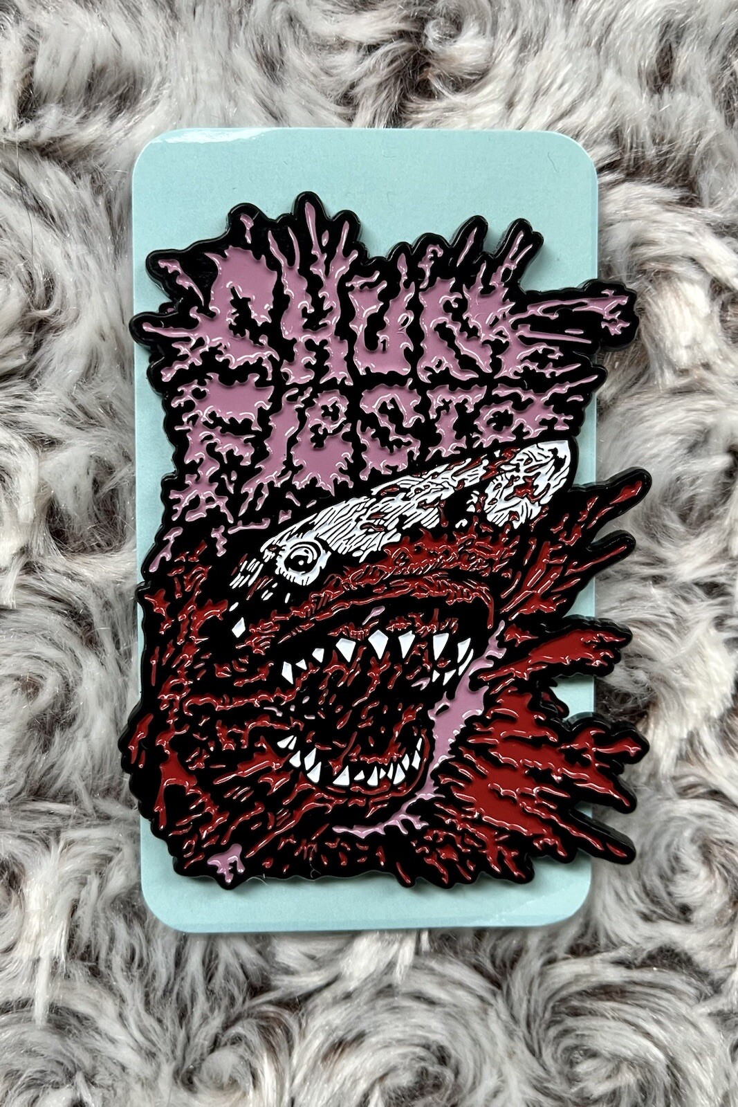 Pincore Merch Dead to Fall “Chum Fiesta” Enamel Pin Wax Mage Vessel New