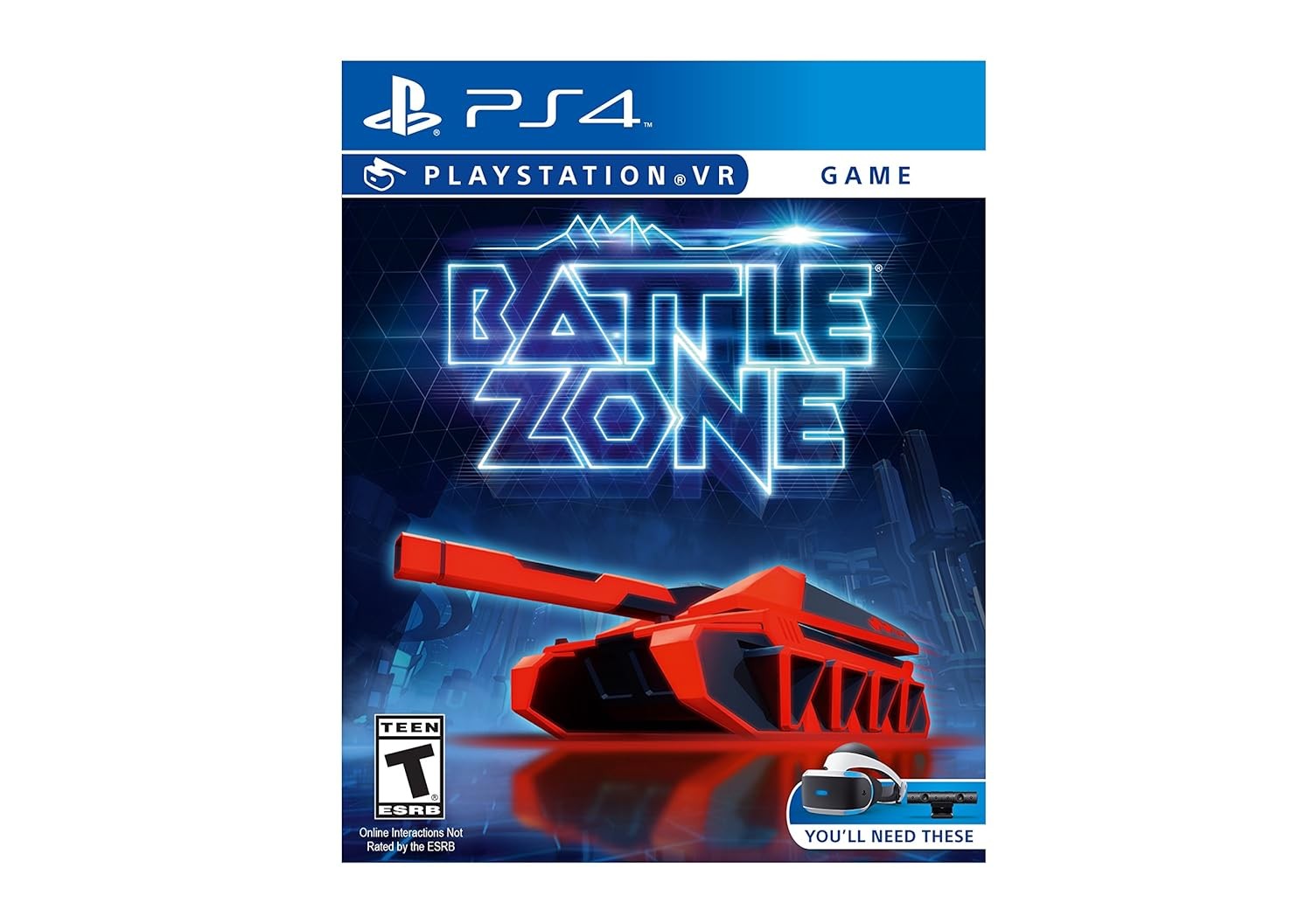 BATTLEZONE  PS4 VR, PlayStation 4  - 