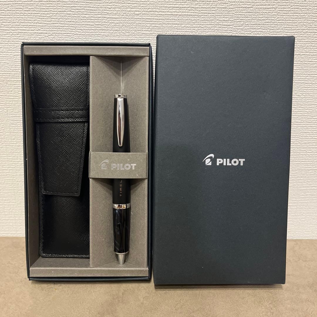 Unused Pilot Timeline Eternal Black Ballpoint Pen Case Box