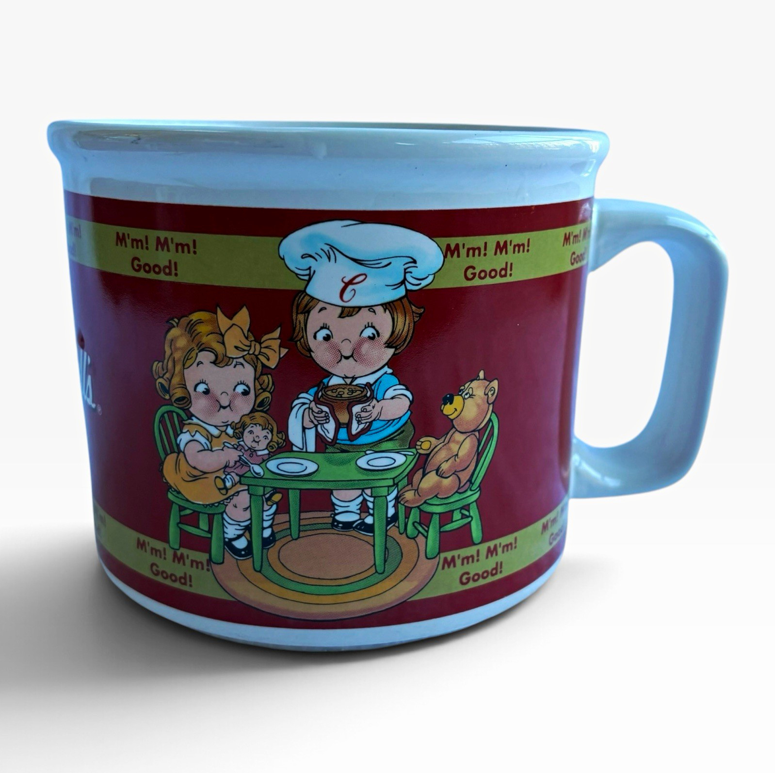 Campbell\'s 1998 Advertising Soup Mug Chef M’m M’m Good Houston Harvest