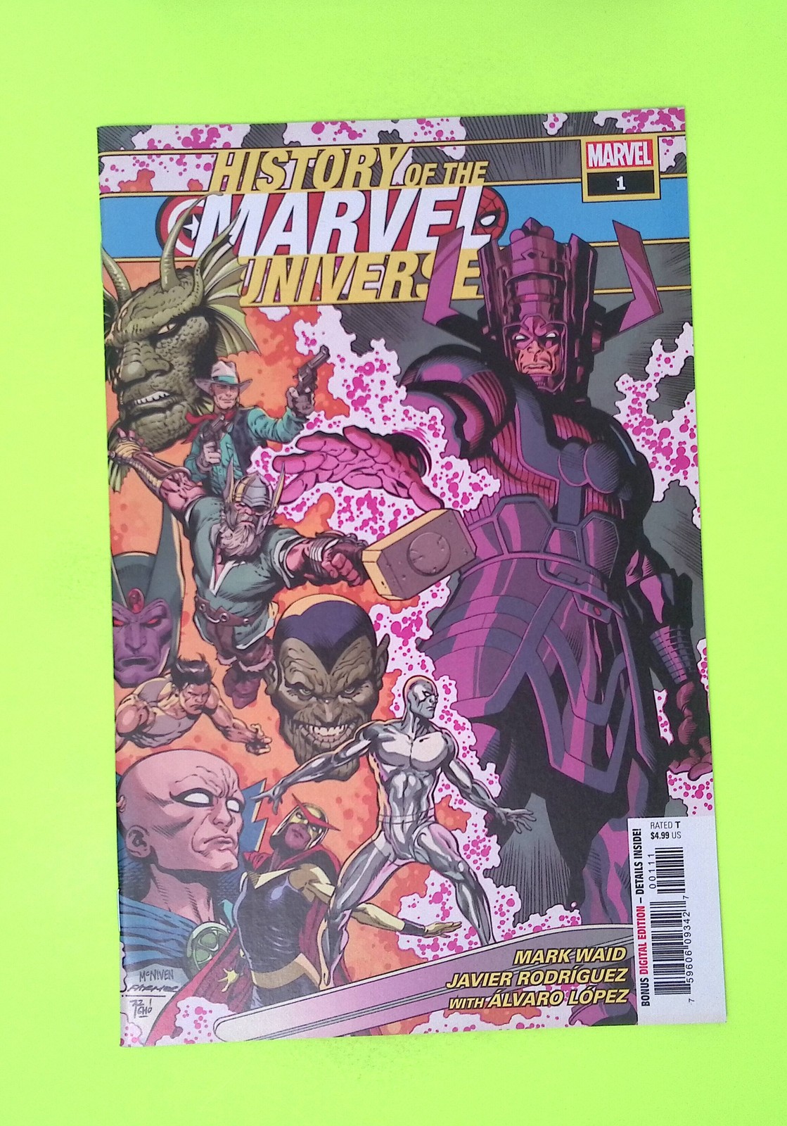 History of the Marvel Universe #1 2019 Marvel Comics High Grade W19-100