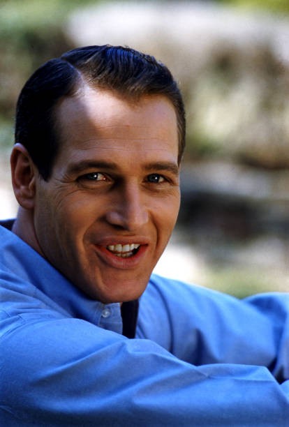 Portrait of American film actor Paul Newman set of film Terrace Lo- Old Photo 1