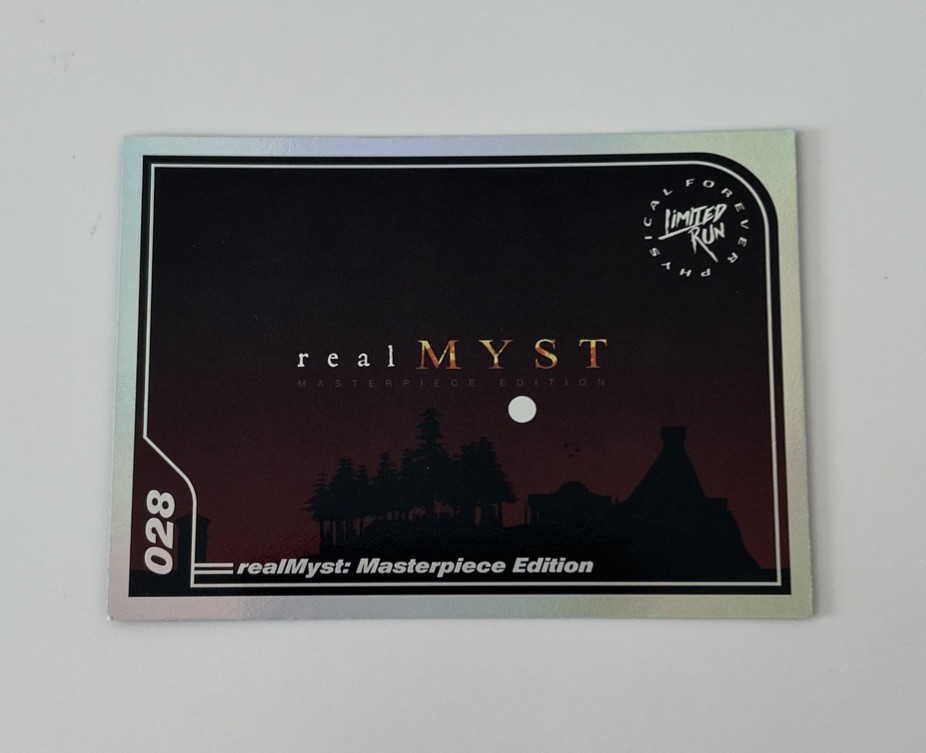 Limited Run Games Trading Card #028 Real Myst Silver Series 2 RARE