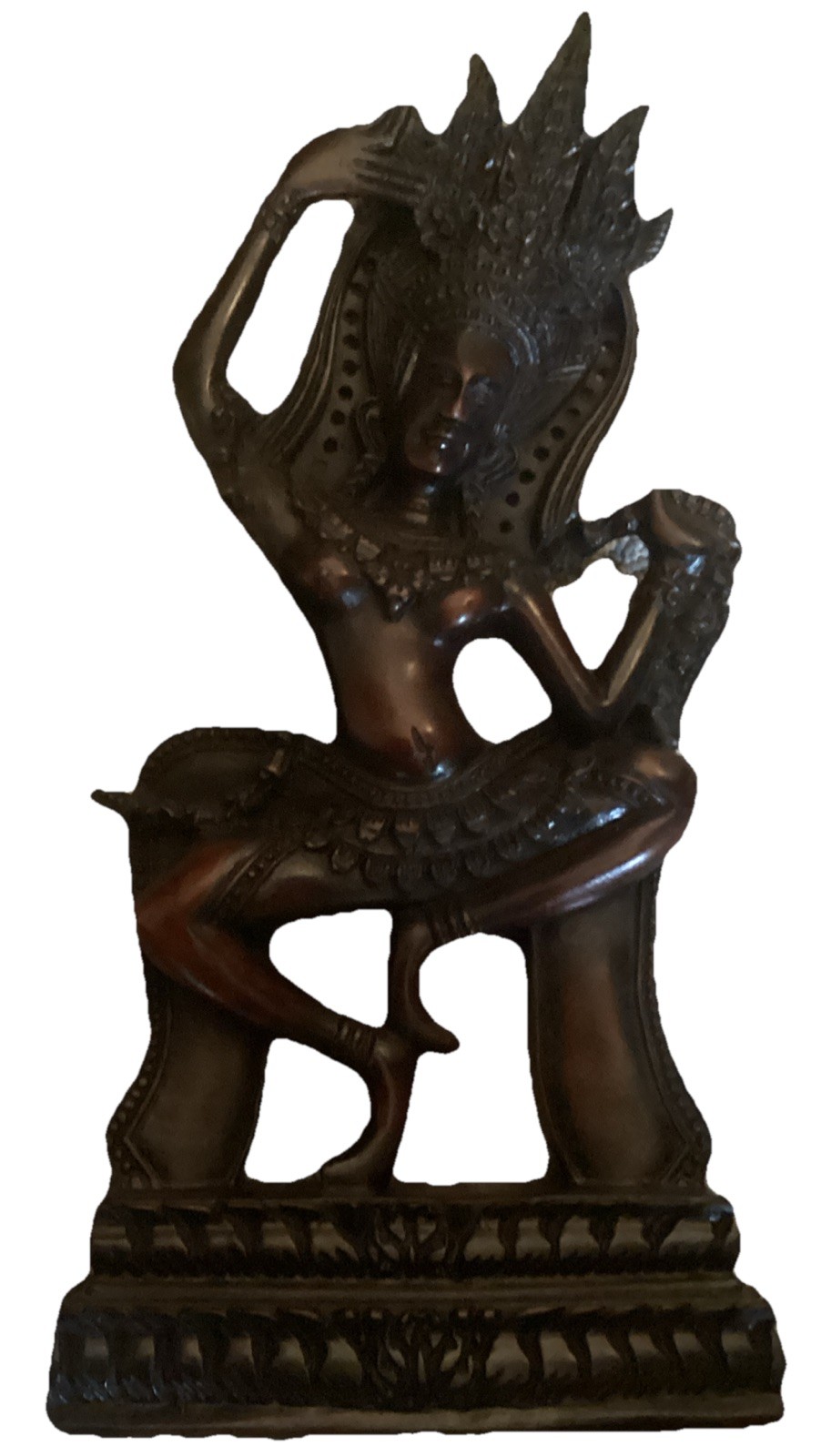 Aspara Hindu/Buddhist Dancer/Divine Nymph Made in Thailand