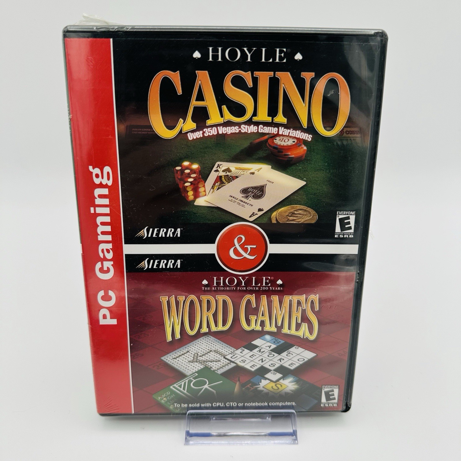 Hoyle Casino And Hoyle Word Games, Casino & Cards, Hoyle, Video Game PC NEW