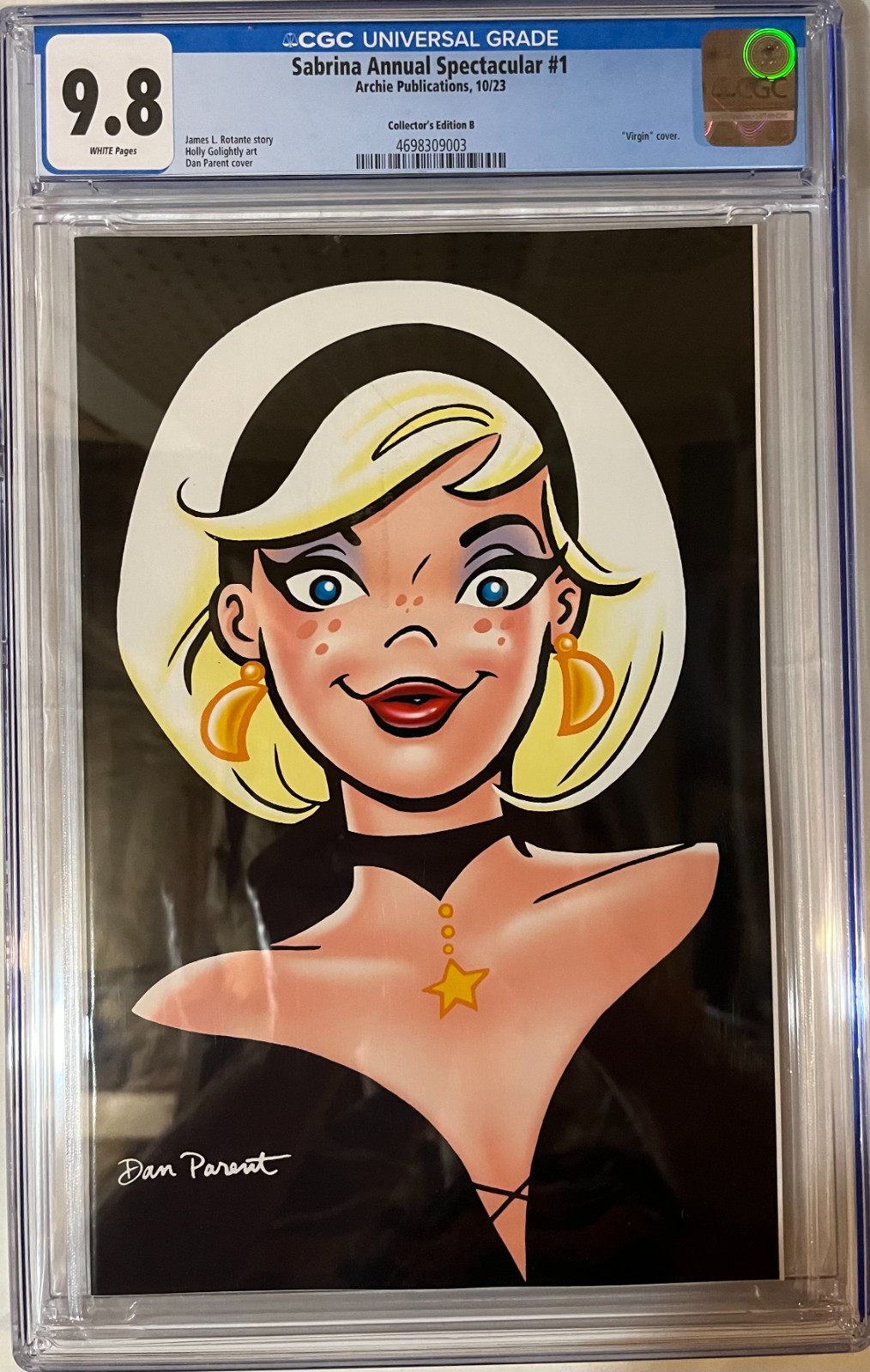 Sabrina Annual Spectacular #1 Collector's Edition B Virgin 2023 Archie CGC 9.8
