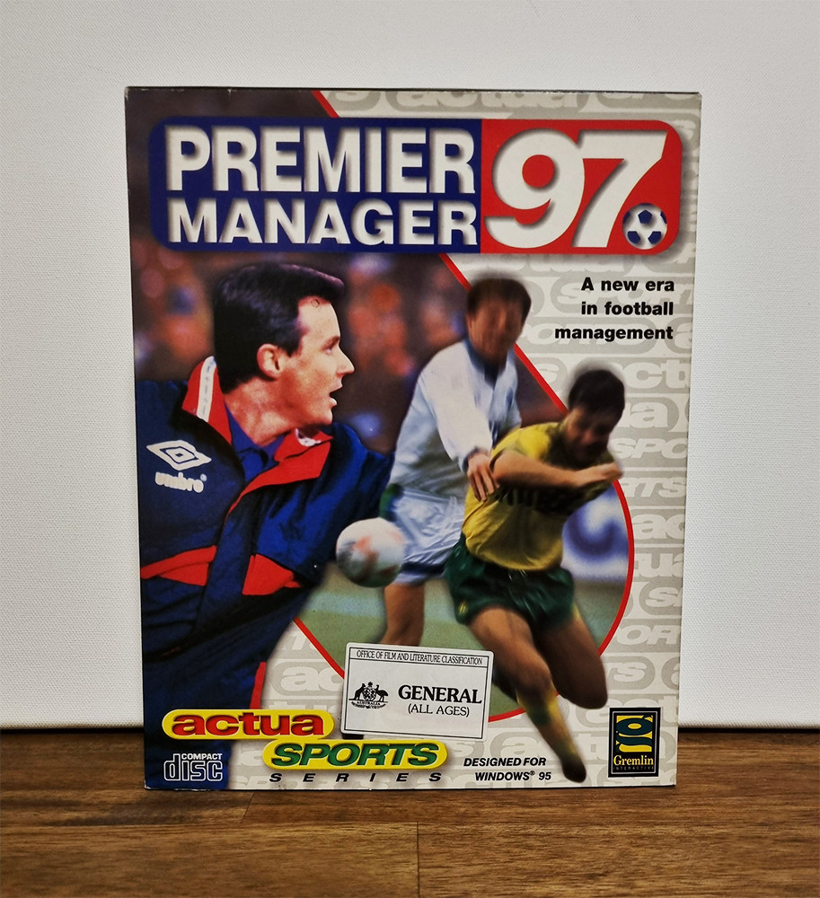 Premier Manager 97 Big Box Game (Rare, 1997, ENG)