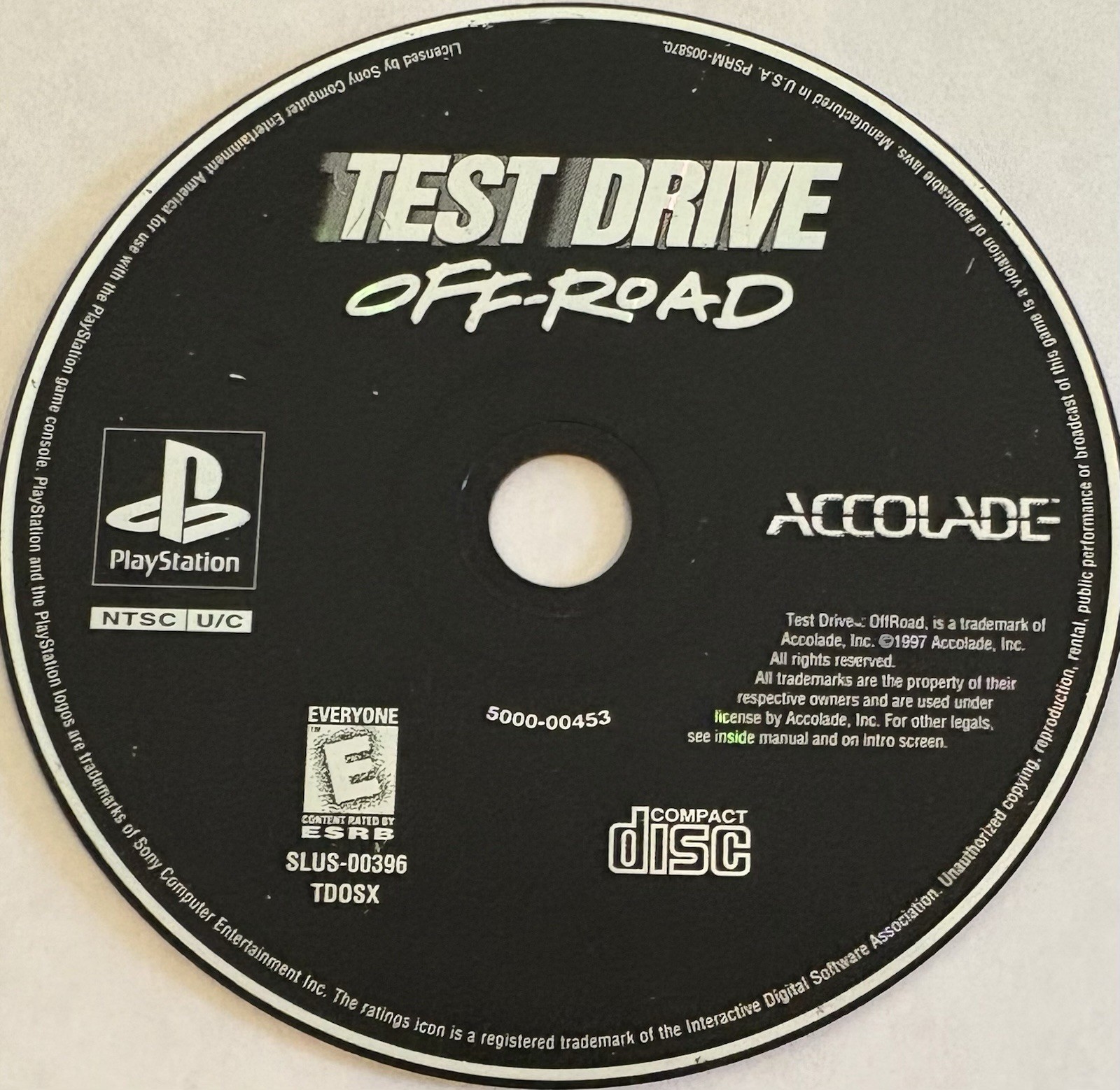 Test Drive Off-Road (PlayStation, PS1) DISC ONLY | NO TRACKING | M4050