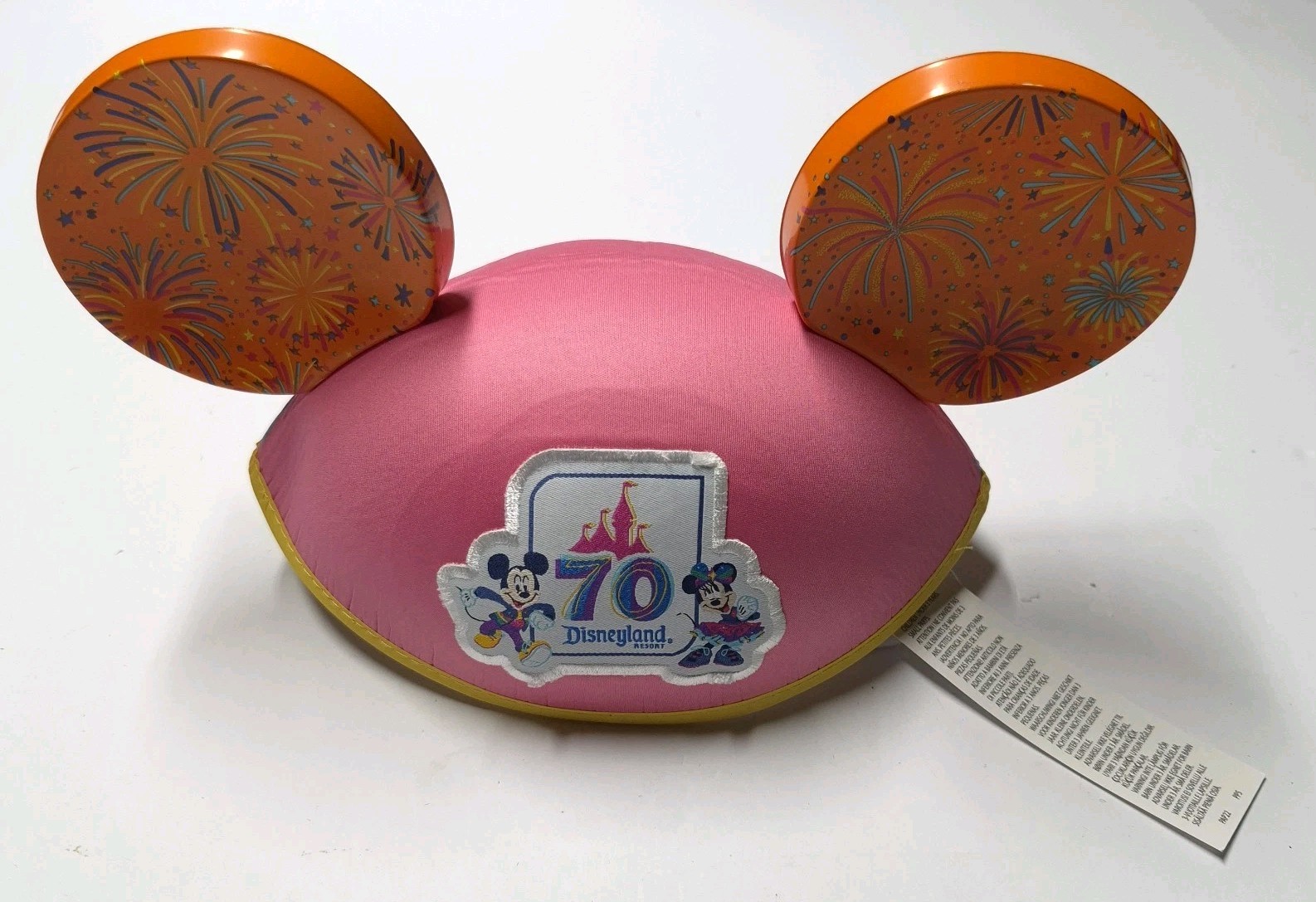Disney Parks Disneyland 70th Anniversary Cast Member Mickey Ears Hat 7/17/2025
