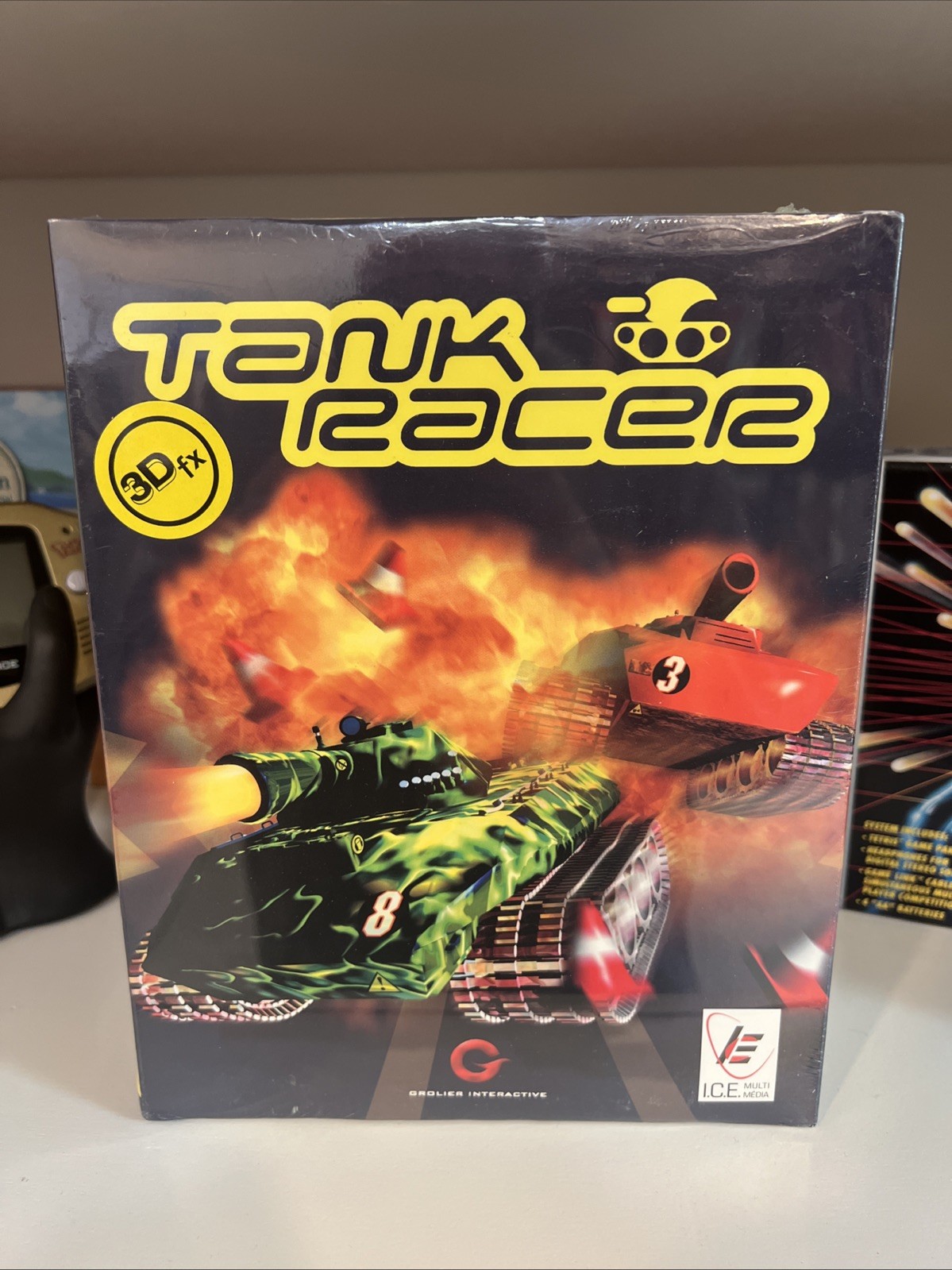 Tank Racer for PC Grolier Interactive (PC, 1999) Windows BIG BOX - PC NEW SEALED