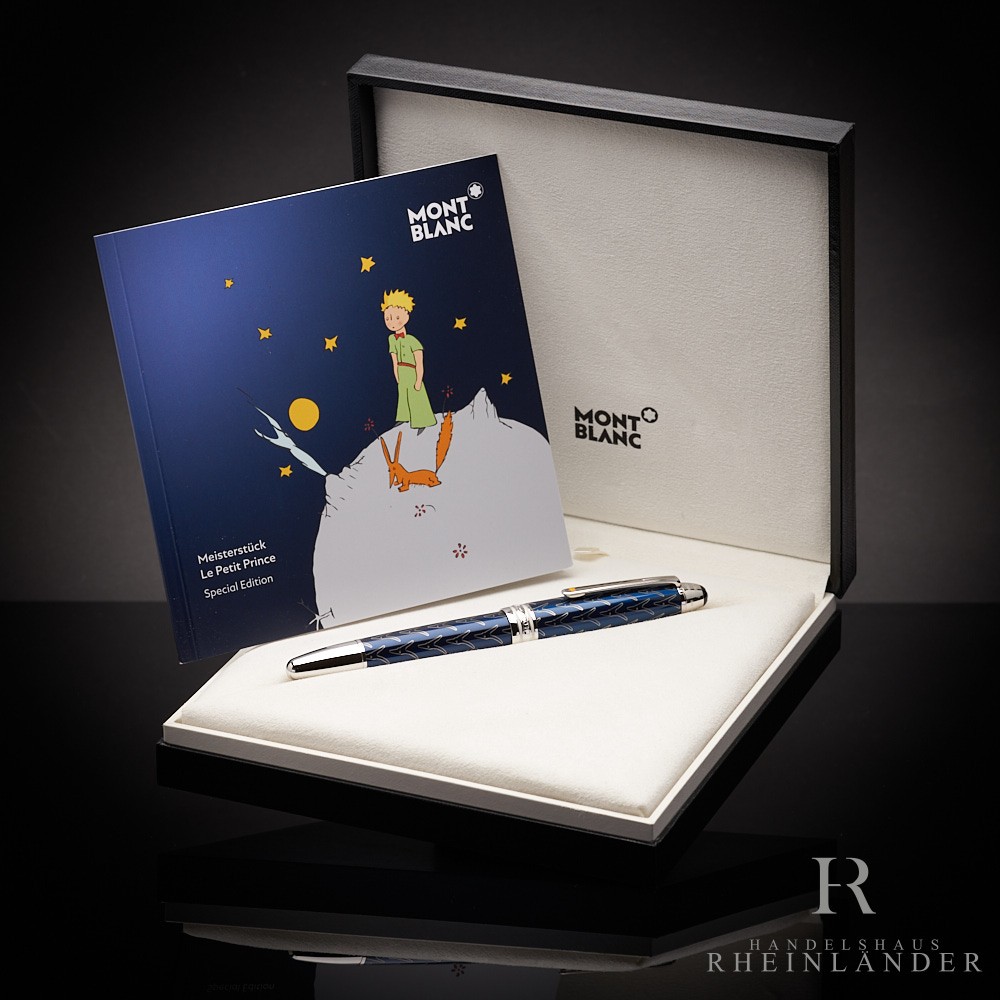 Montblanc Meisterstück Le Petit Prince Solitaire Le Grand Fountain Pen ID 118065