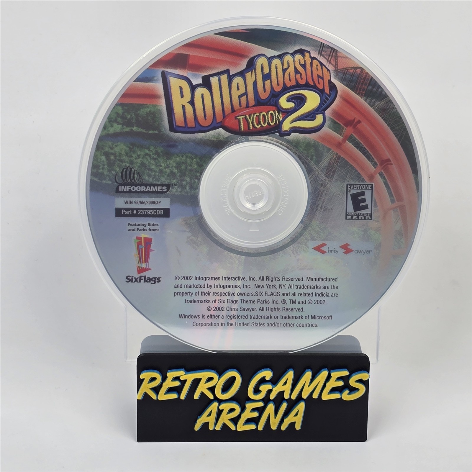 RollerCoaster Roller Coaster Tycoon 2 (PC CD-ROM) Disc